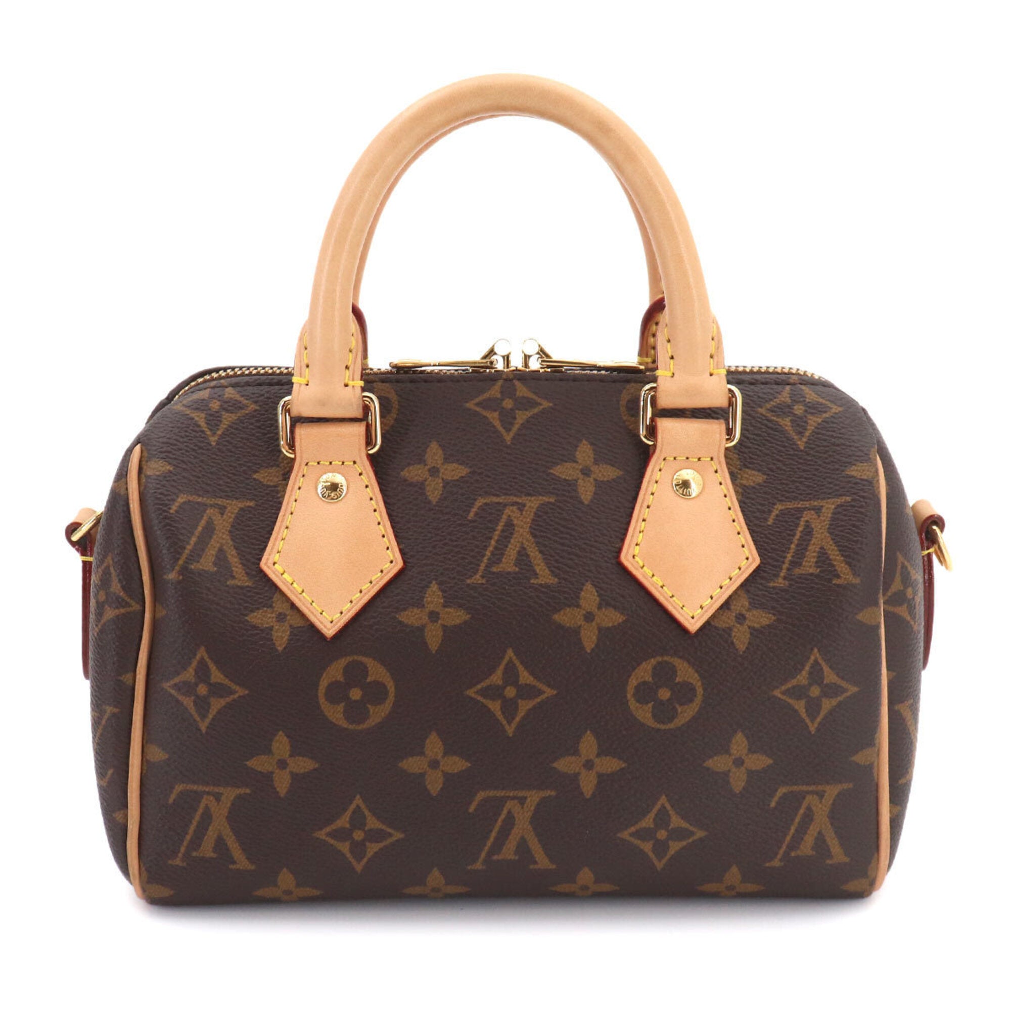 Louis Vuitton Beige Monogram Monogram Handbag Shoulder Bag (Pre-Owned)