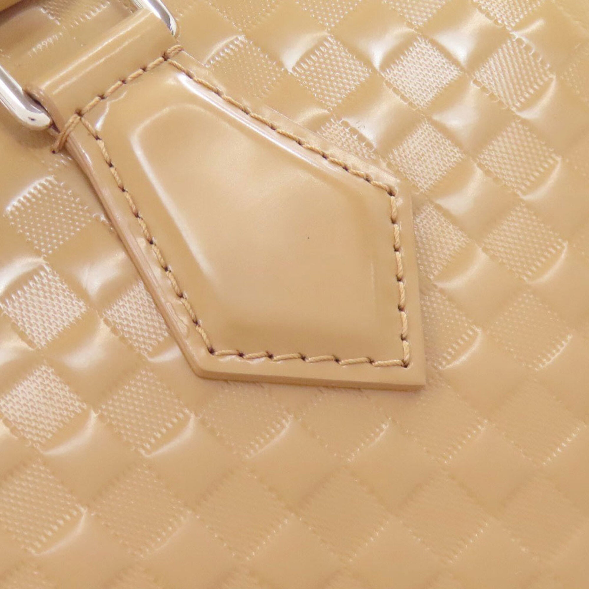Louis Vuitton Damier Beige Leather Handbag (Pre-Owned)