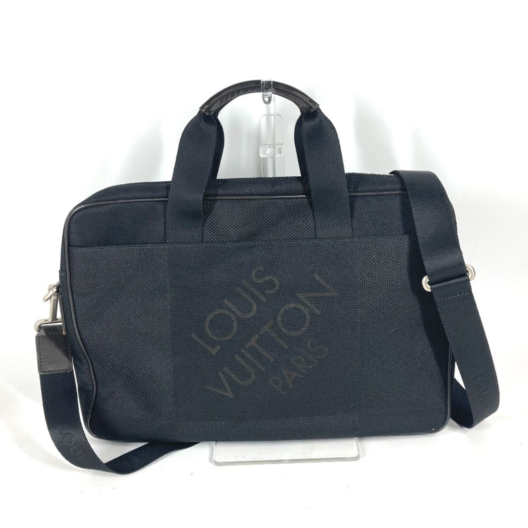 Louis Vuitton Black Damier Geant Shoulder Bag Tote Bag (Pre-Owned)