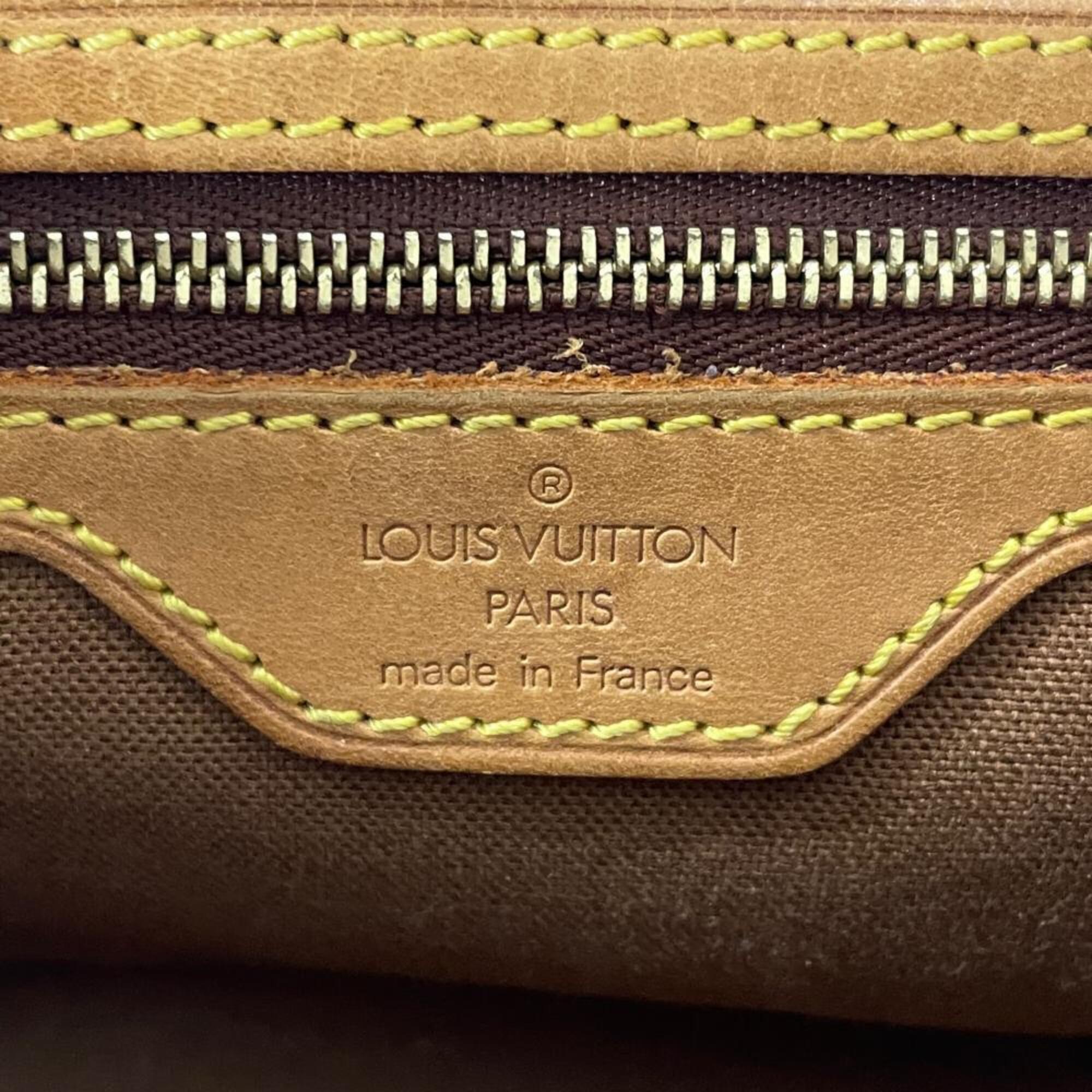 Louis Vuitton Brown Monogram Canvas Shoulder Bag (Pre-Owned)