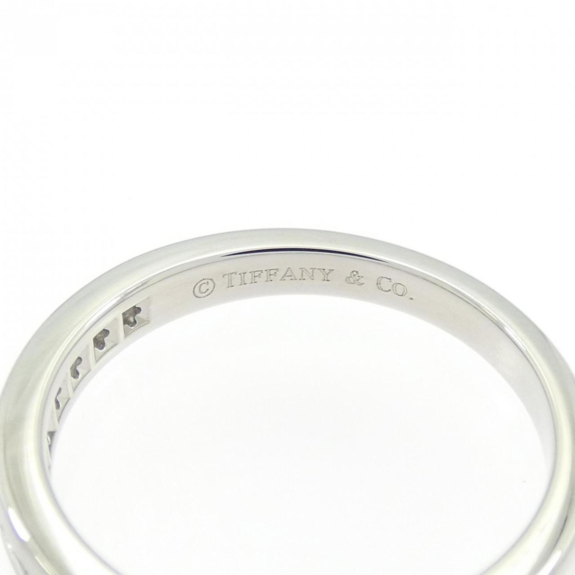 Tiffany Platinum Platinum 950 Band Ring (Pre-Owned)