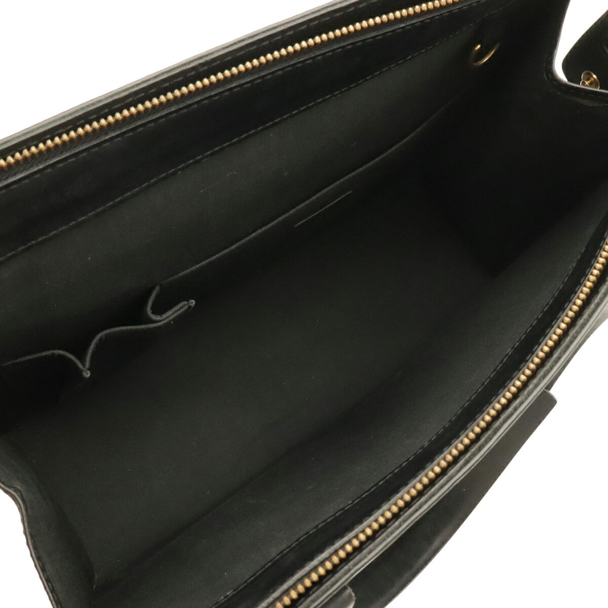 Louis Vuitton Noir Epi Leather Shoulder Bag Tote Bag (Pre-Owned)
