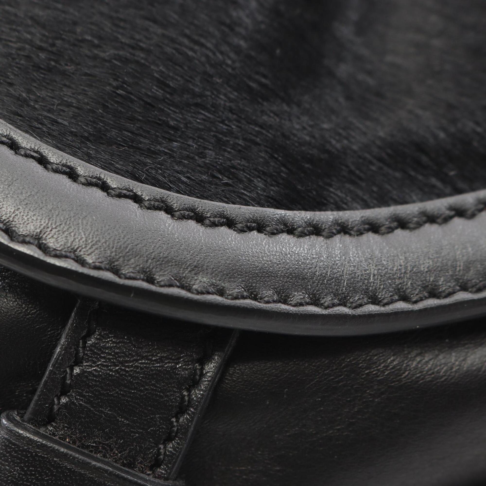 Celine Black Leather Handbag (Pre-Owned)