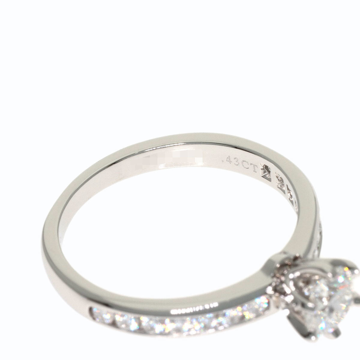Tiffany Platinum 950 Band Ring (Pre-Owned)