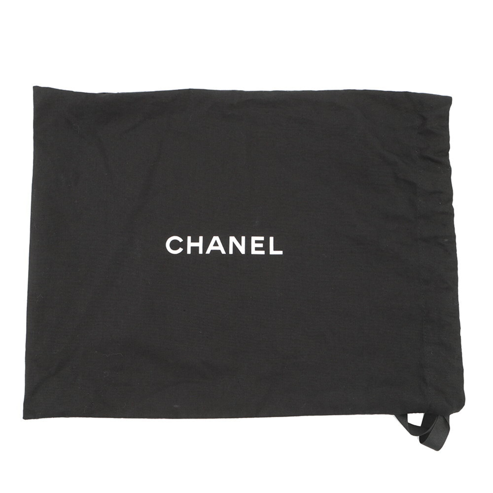 Chanel Black Leather Handbag Shoulder Bag (Pre-Owned)