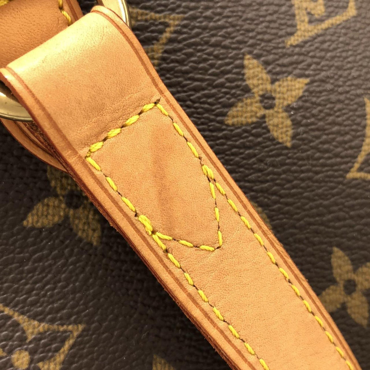 Louis Vuitton Brown Coated Canvas Handbag (Pre-Owned)