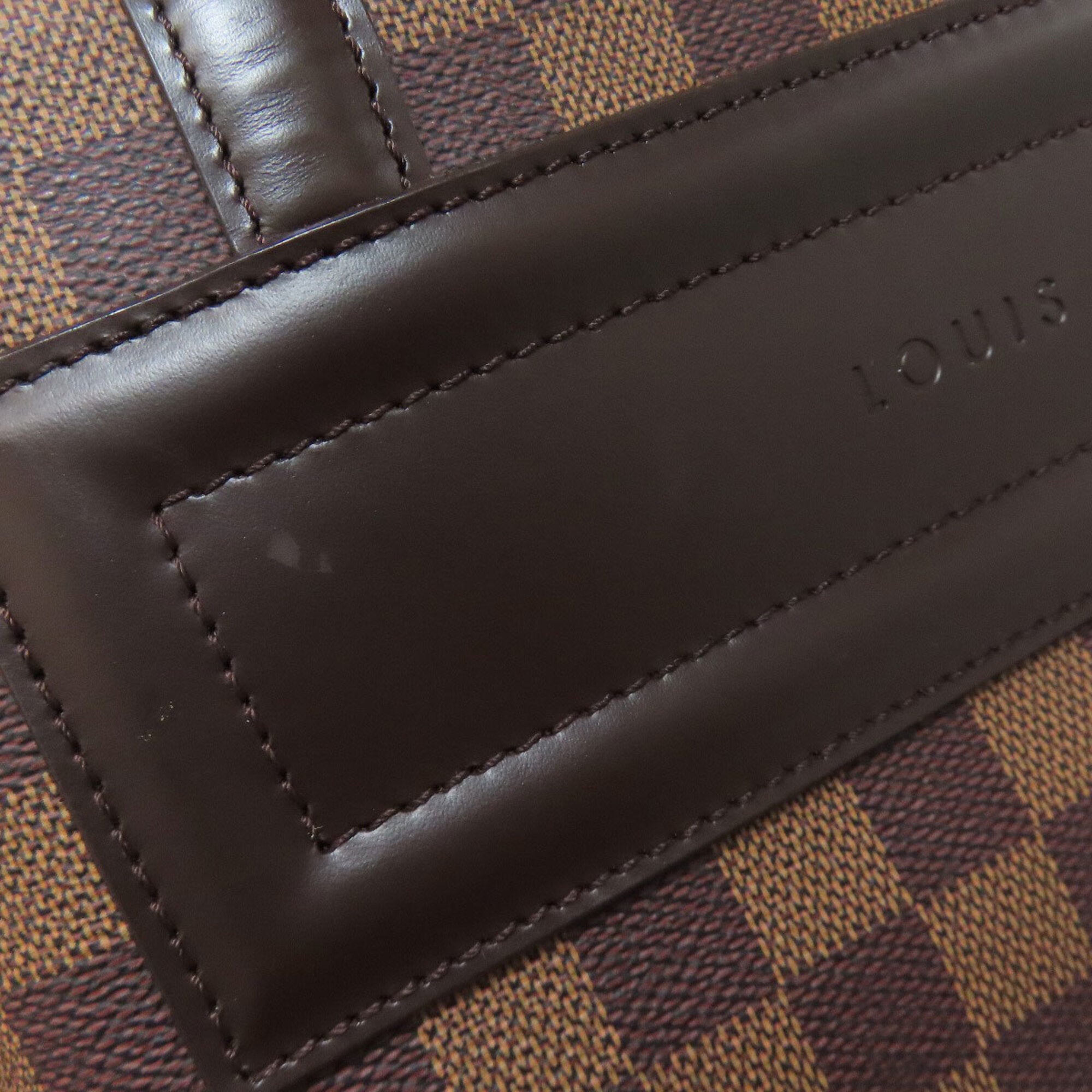 Louis Vuitton Brown Damier Canvas Ebene Damier Canvas Tote Bag (Pre-Owned)