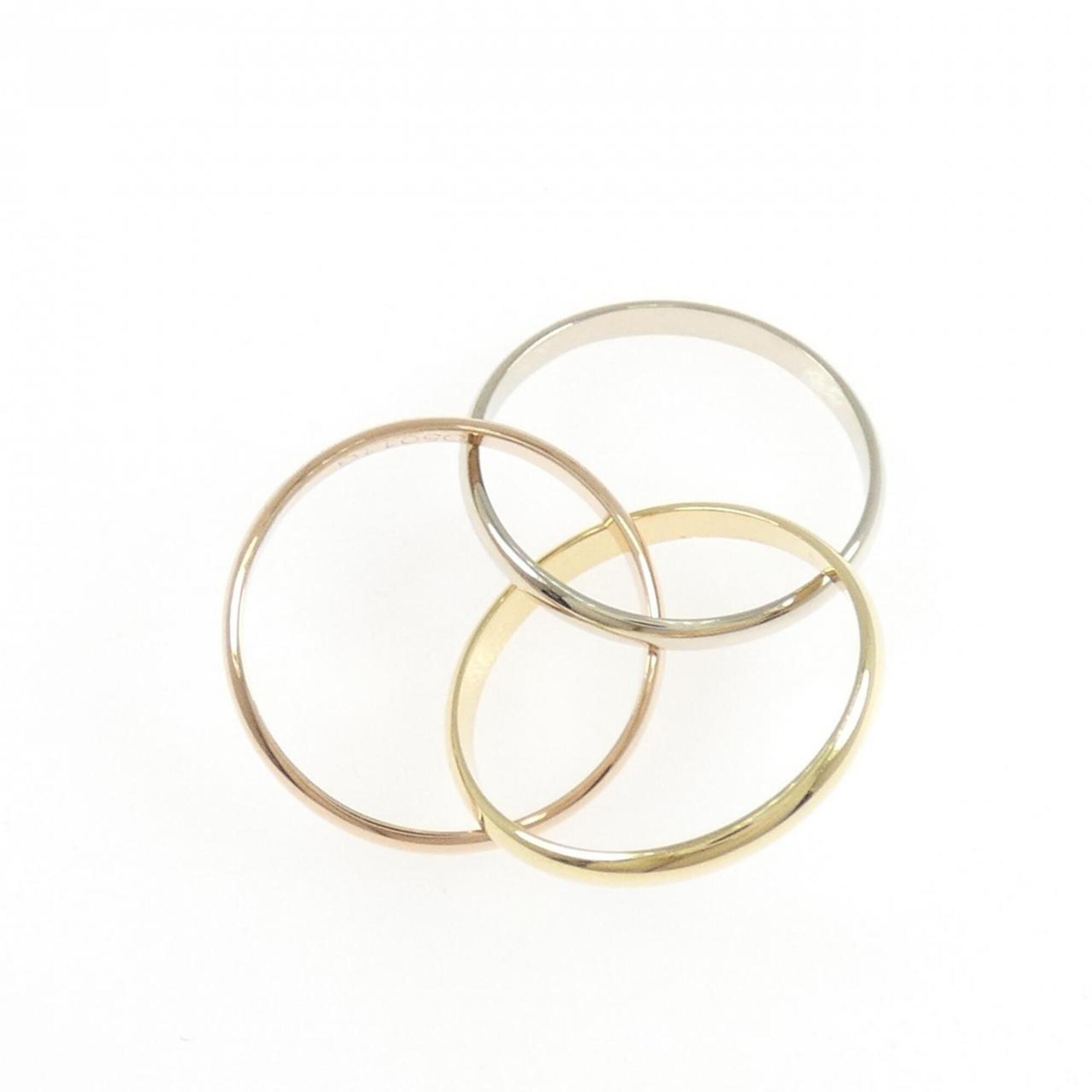 Cartier Yellow Gold (18K) Pink Gold (18K) White Gold (18K) Band Ring (Pre-Owned)