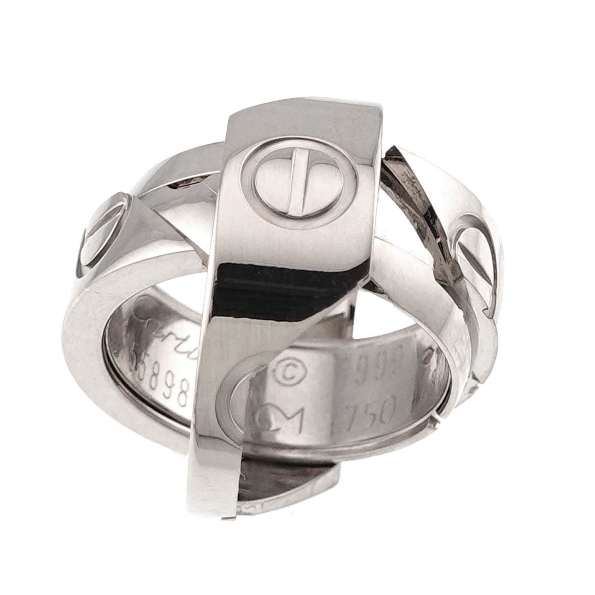Cartier White Gold (18K) Band Ring (Pre-Owned)