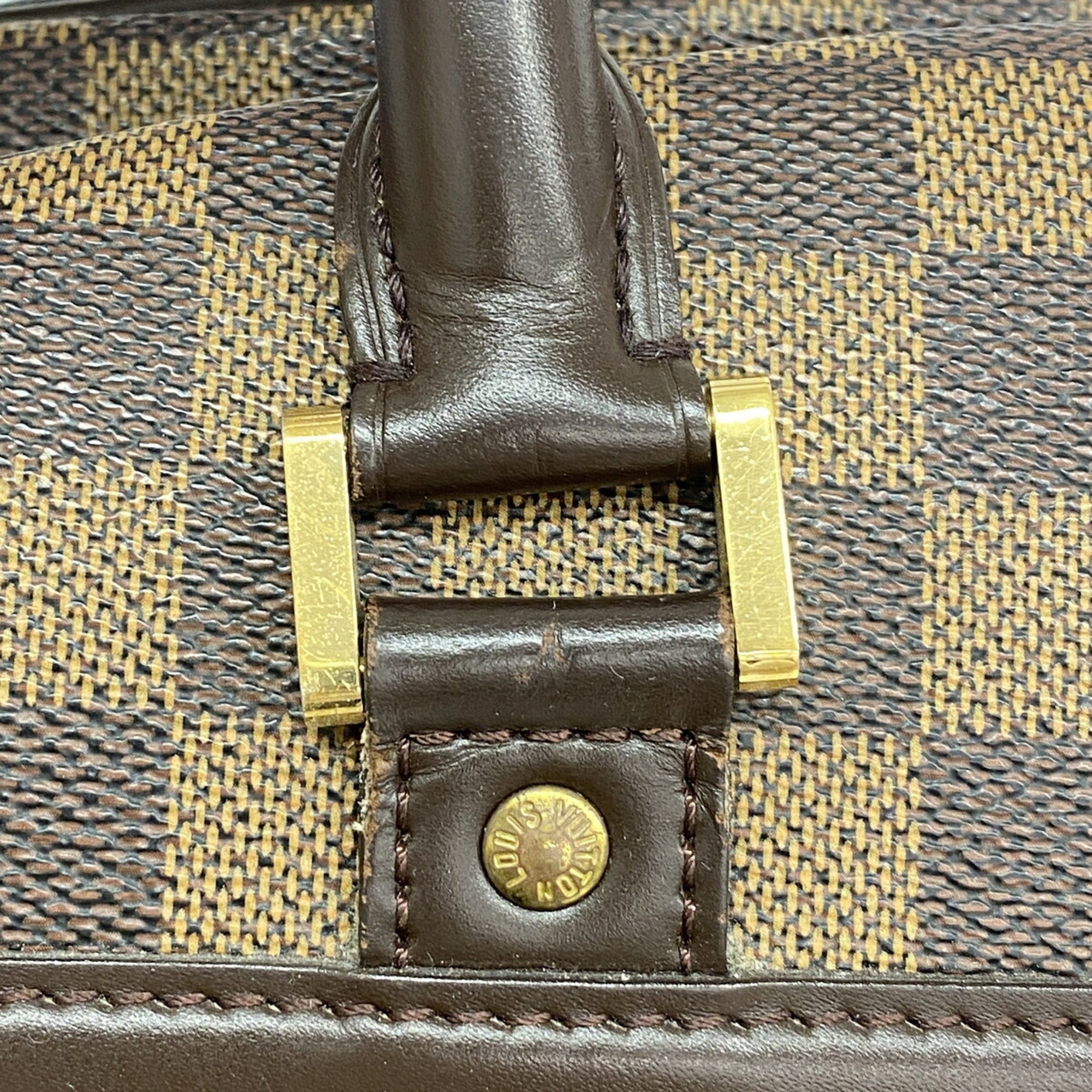 Louis Vuitton Ebene Handbag (Pre-Owned)