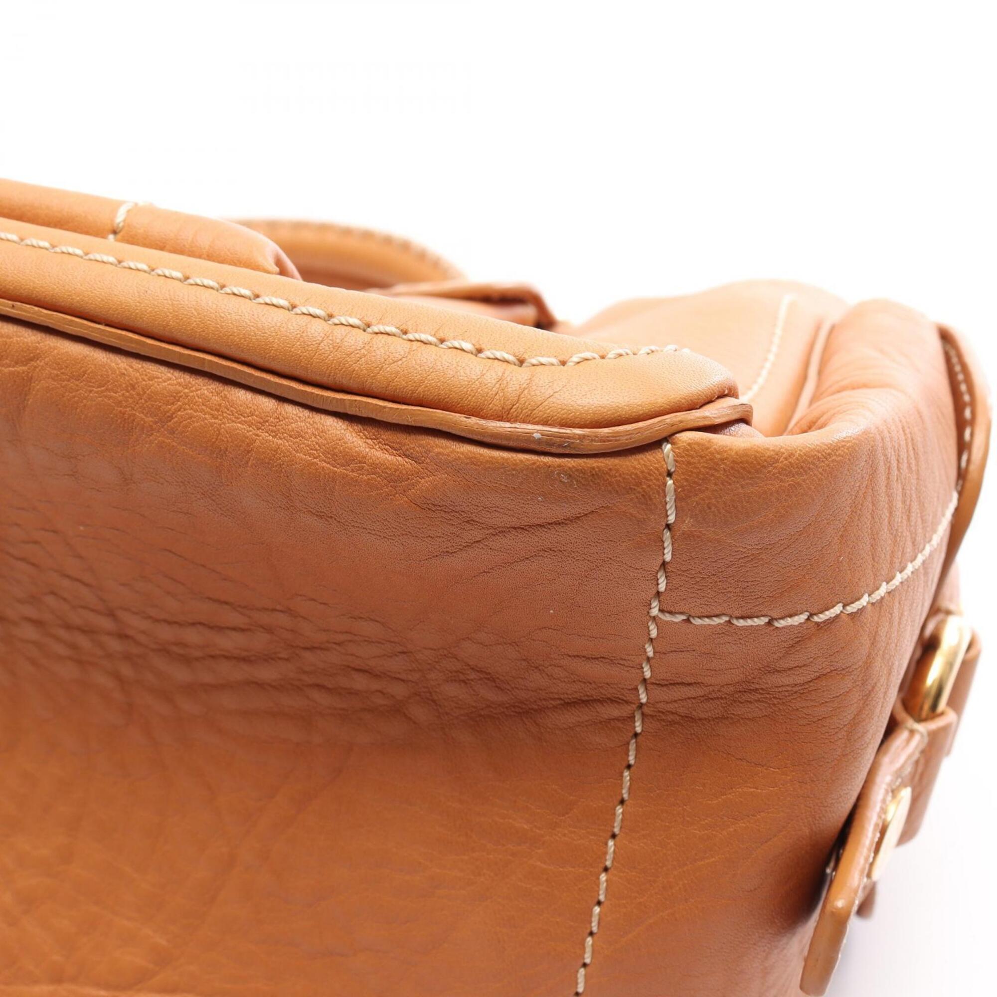 Celine Beige Leather Handbag (Pre-Owned)