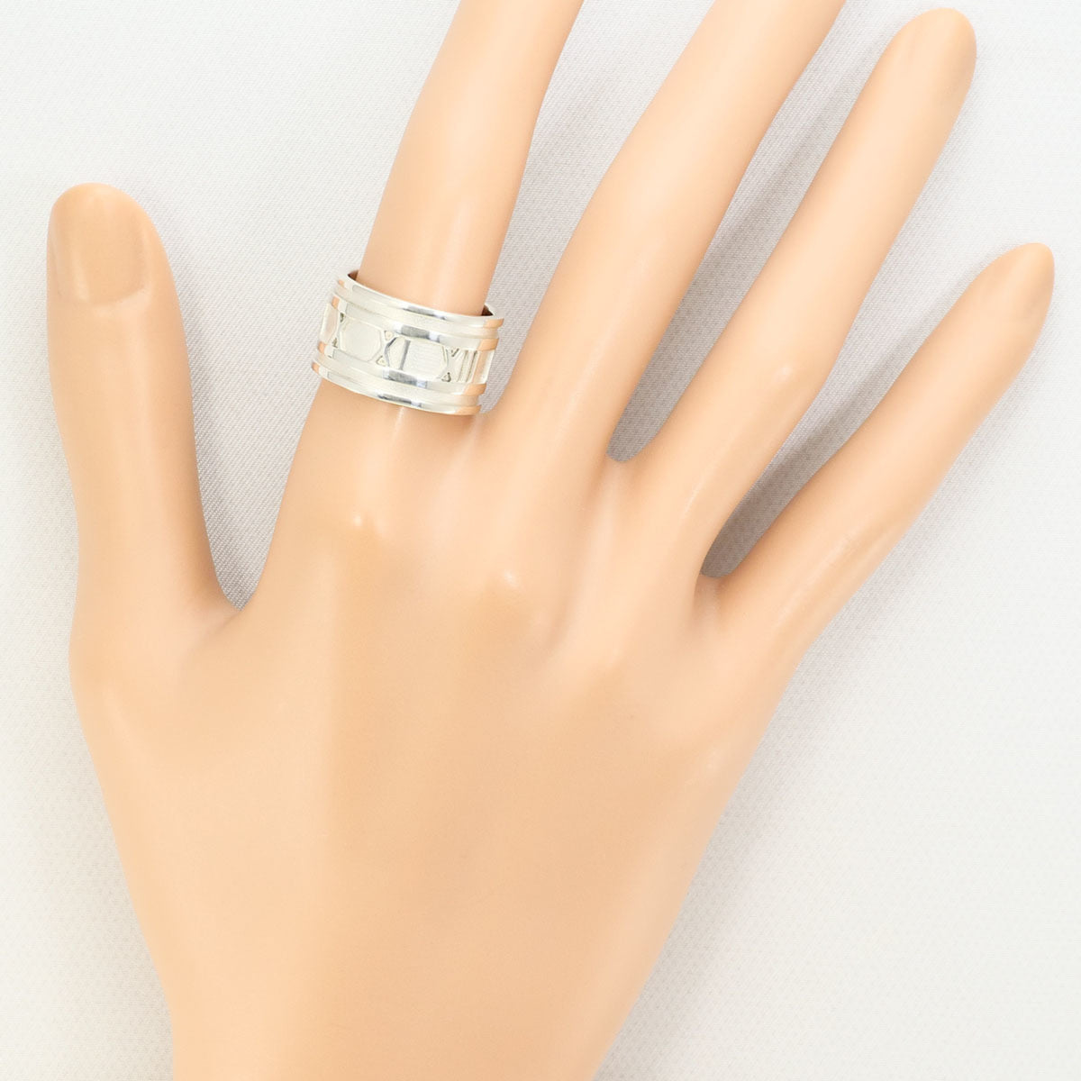 Tiffany Silver 925 Band Ring (Pre-Owned)