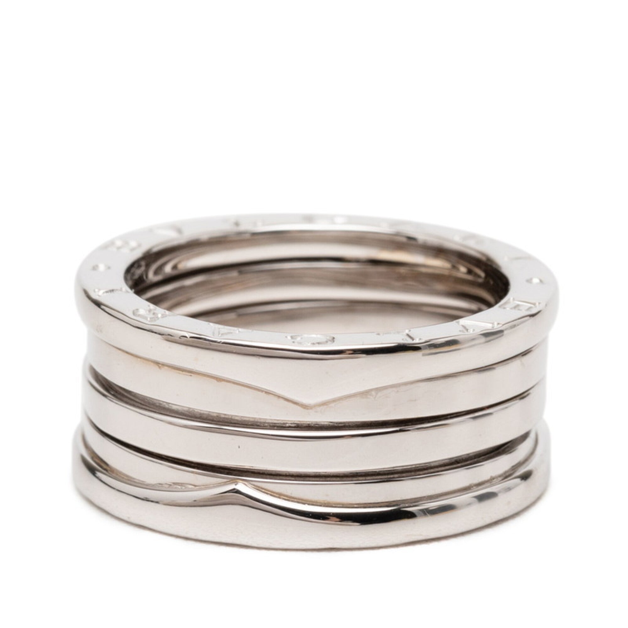 Bvlgari White Gold (18K) Band Ring (Pre-Owned)