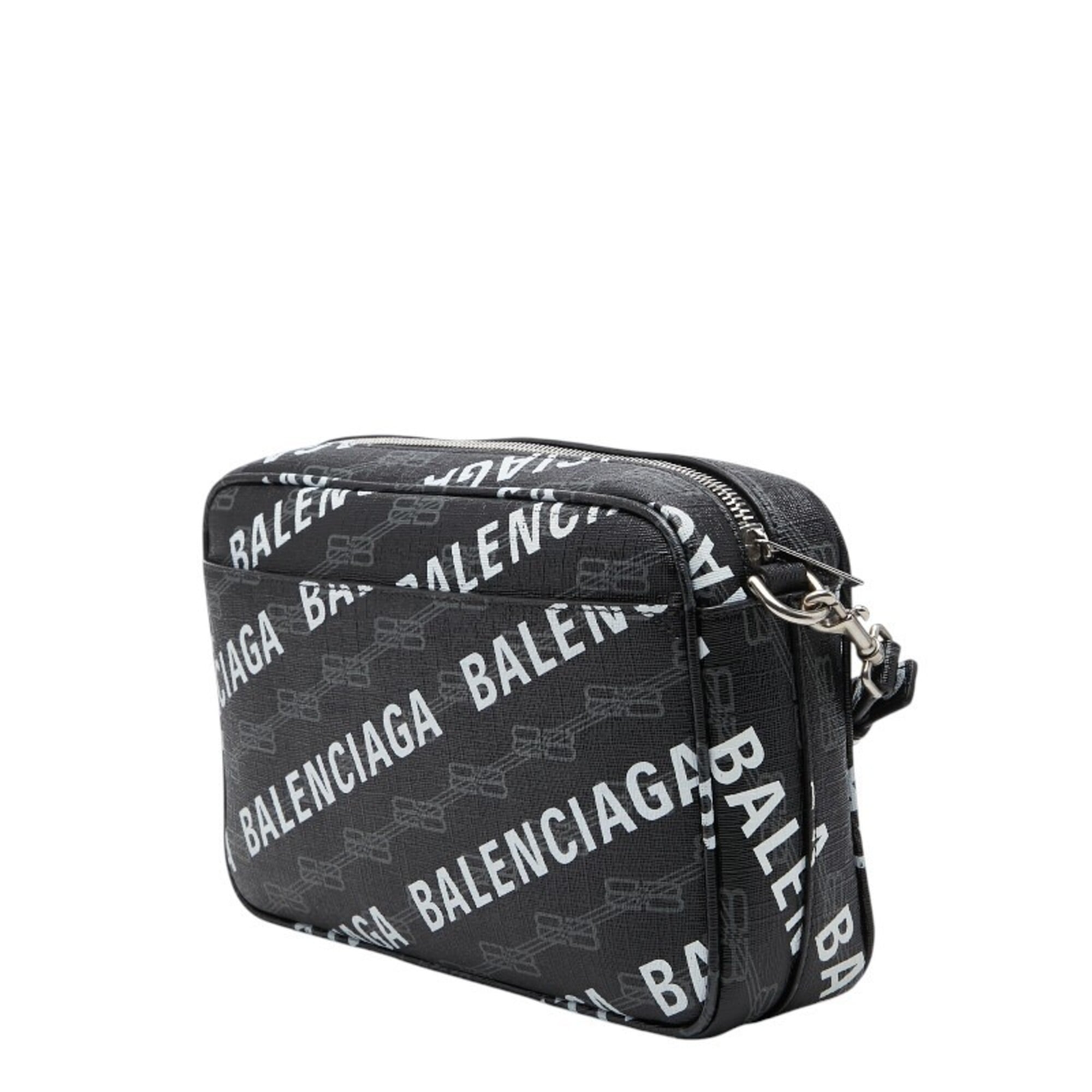 Balenciaga Black Pvc Shoulder Bag (Pre-Owned)