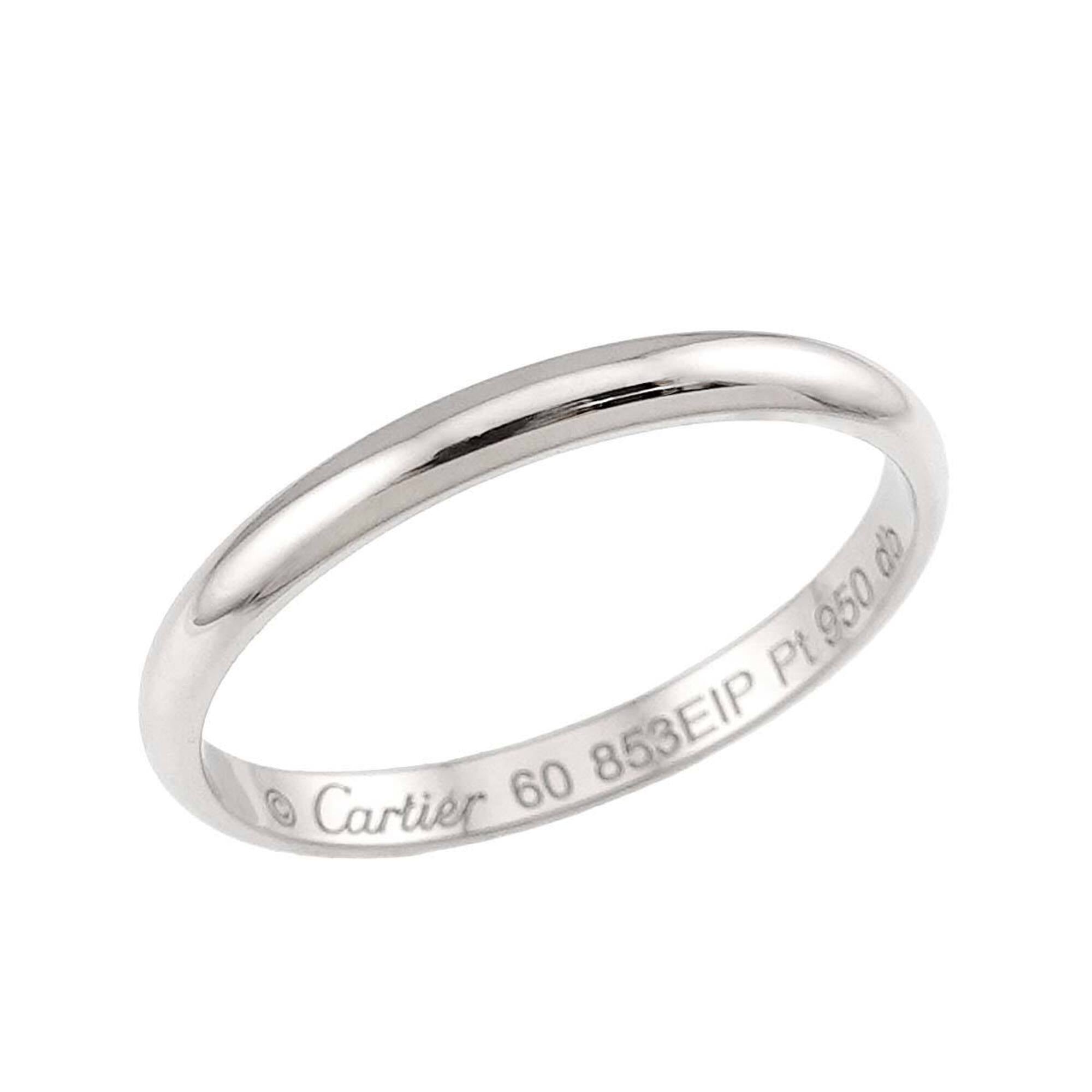 Cartier Platinum 950 Band Ring (Pre-Owned)