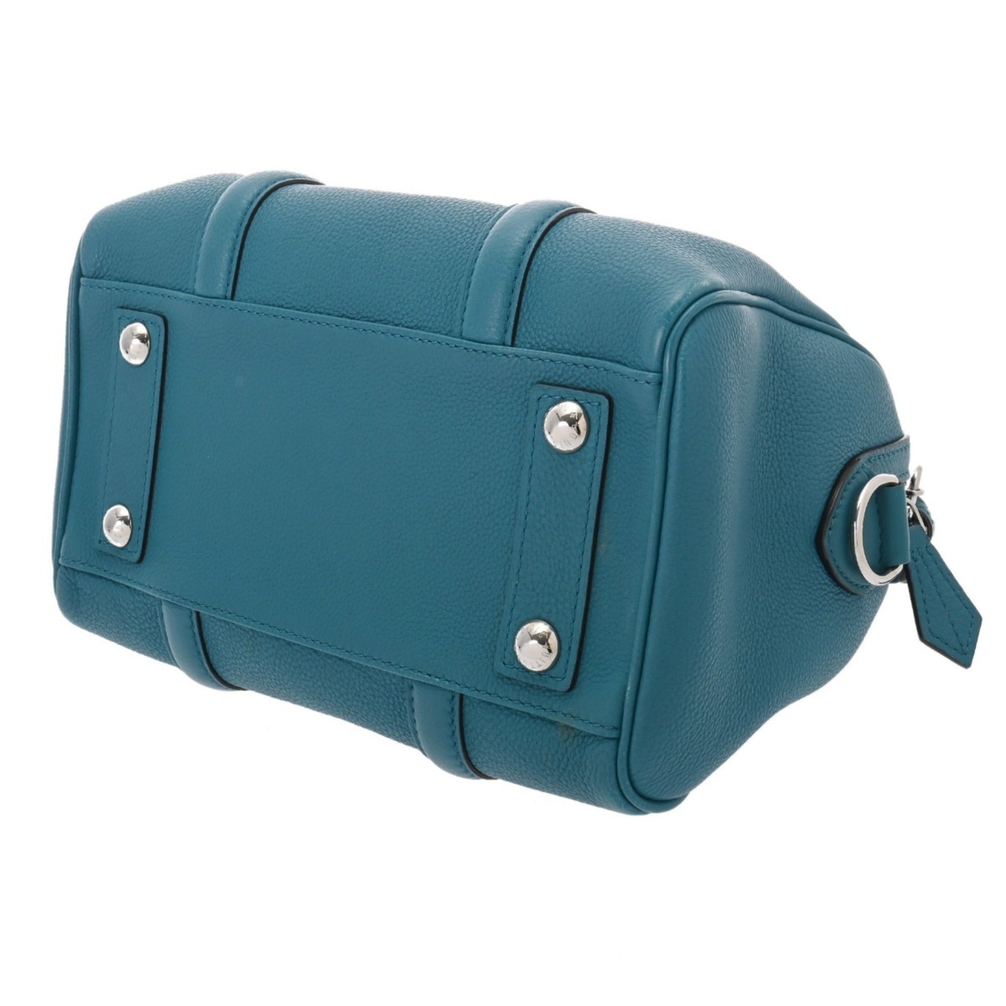 Louis Vuitton Blue Leather Handbag (Pre-Owned)