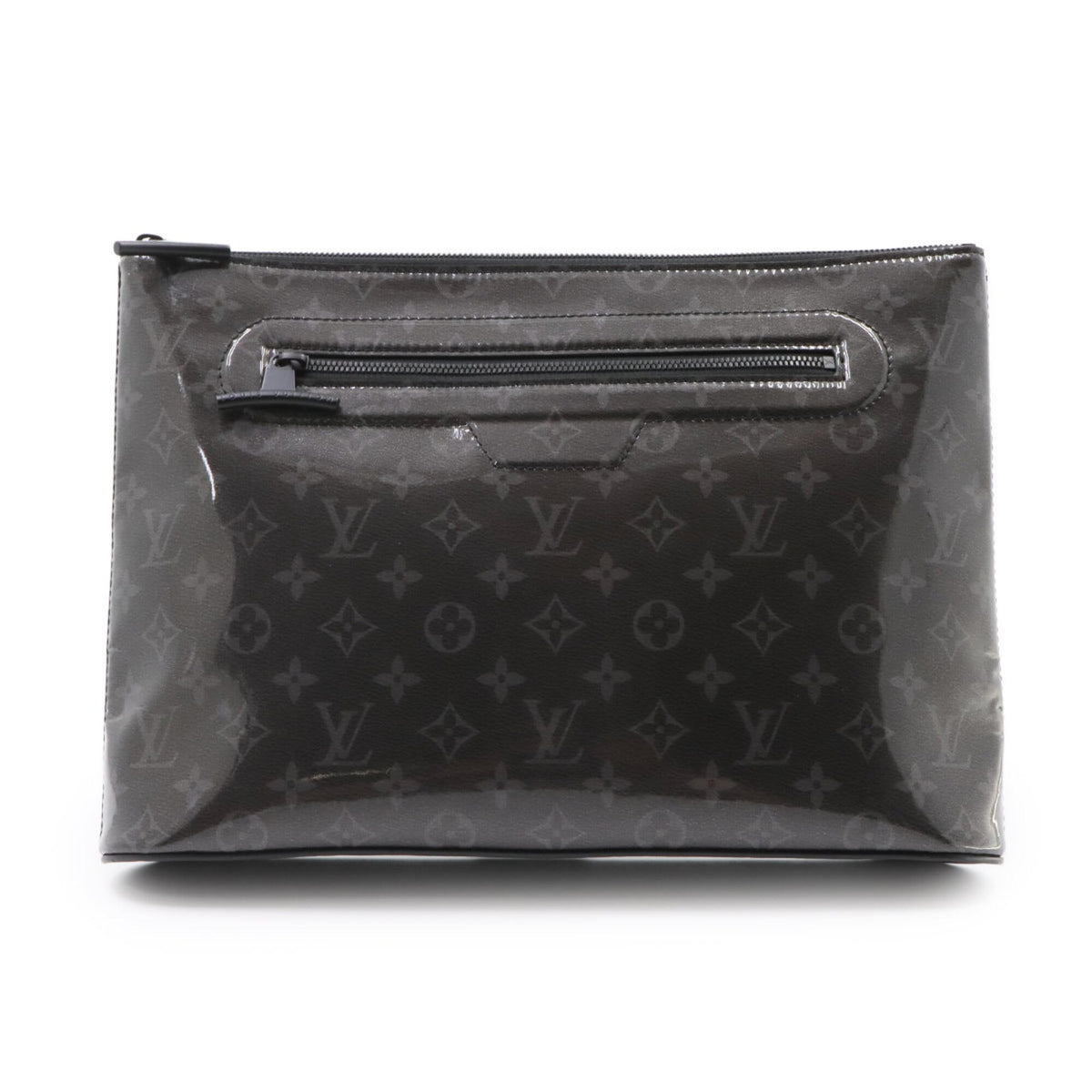 Louis Vuitton Black Monogram Eclipse Monogram Eclipse Clutch Bag Pochette (Pre-Owned)