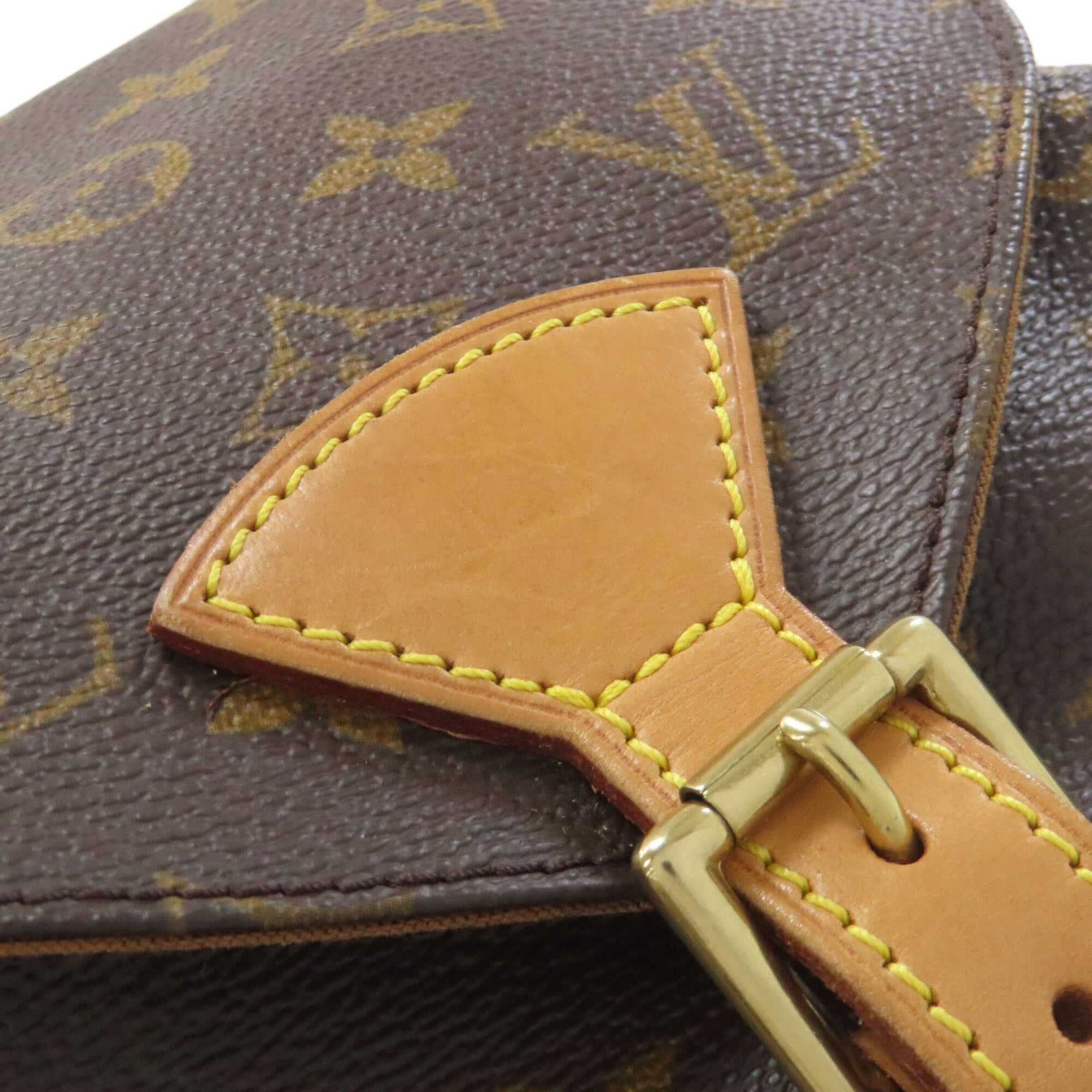 Louis Vuitton Brown Monogram Canvas Backpack (Pre-Owned)