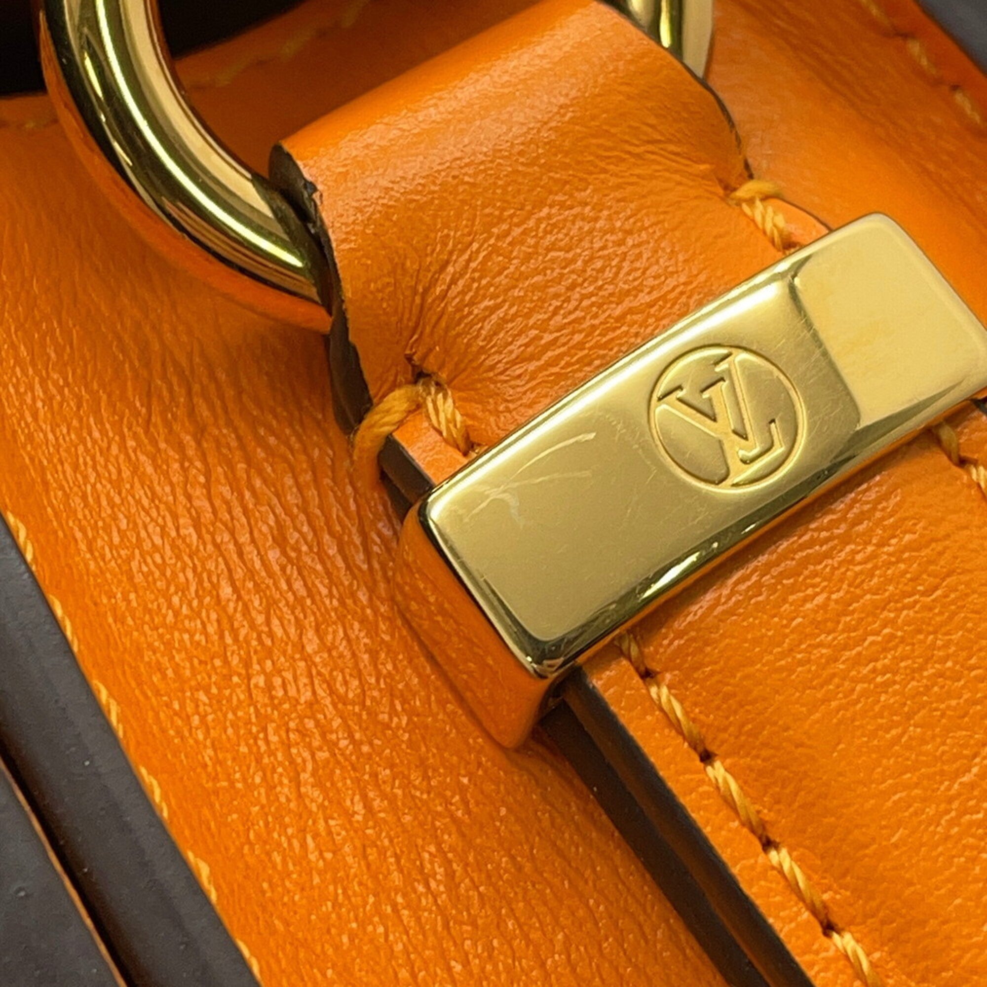 Louis Vuitton Camel Leather Handbag Shoulder Bag (Pre-Owned)