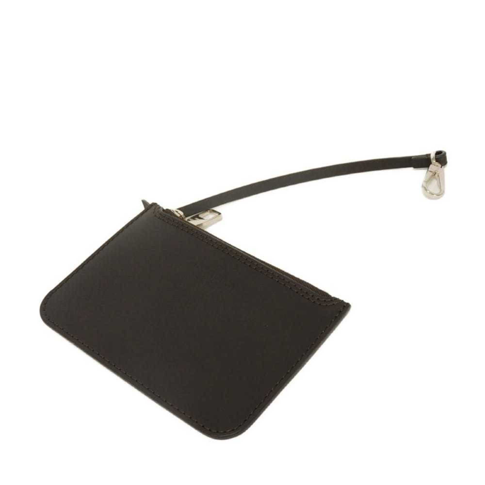 Louis Vuitton Dark Brown Leather Pouch (Pre-Owned)