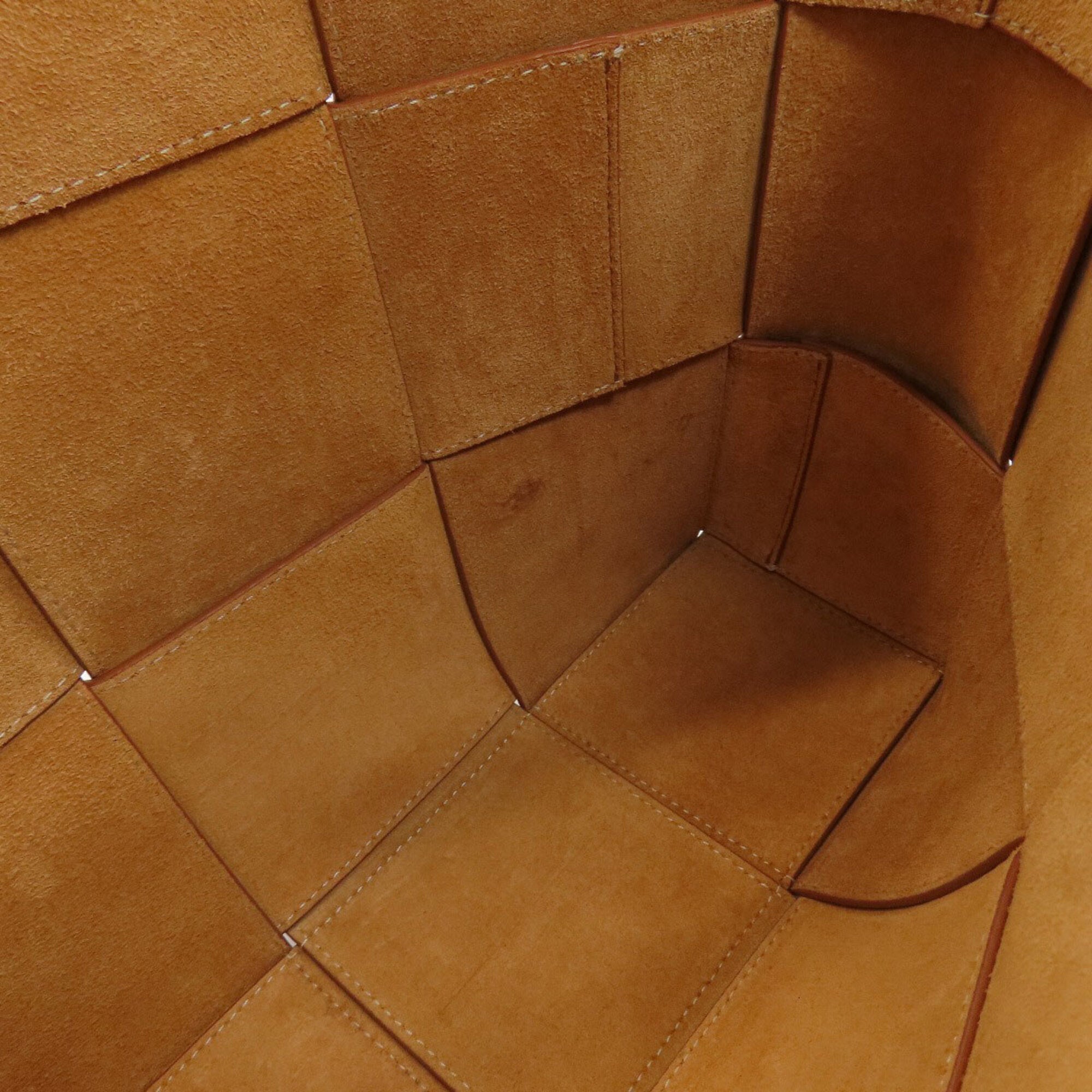 Bottega Veneta Brown Leather Tote Bag (Pre-Owned)