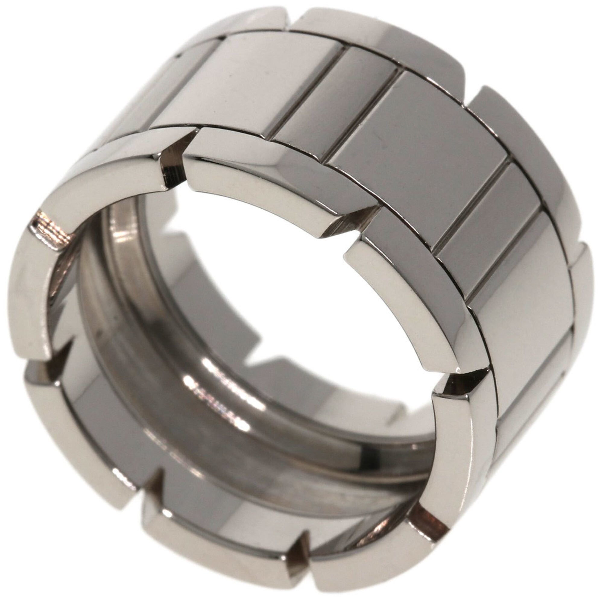 Cartier White Gold White Gold (18K) Band Ring (Pre-Owned)