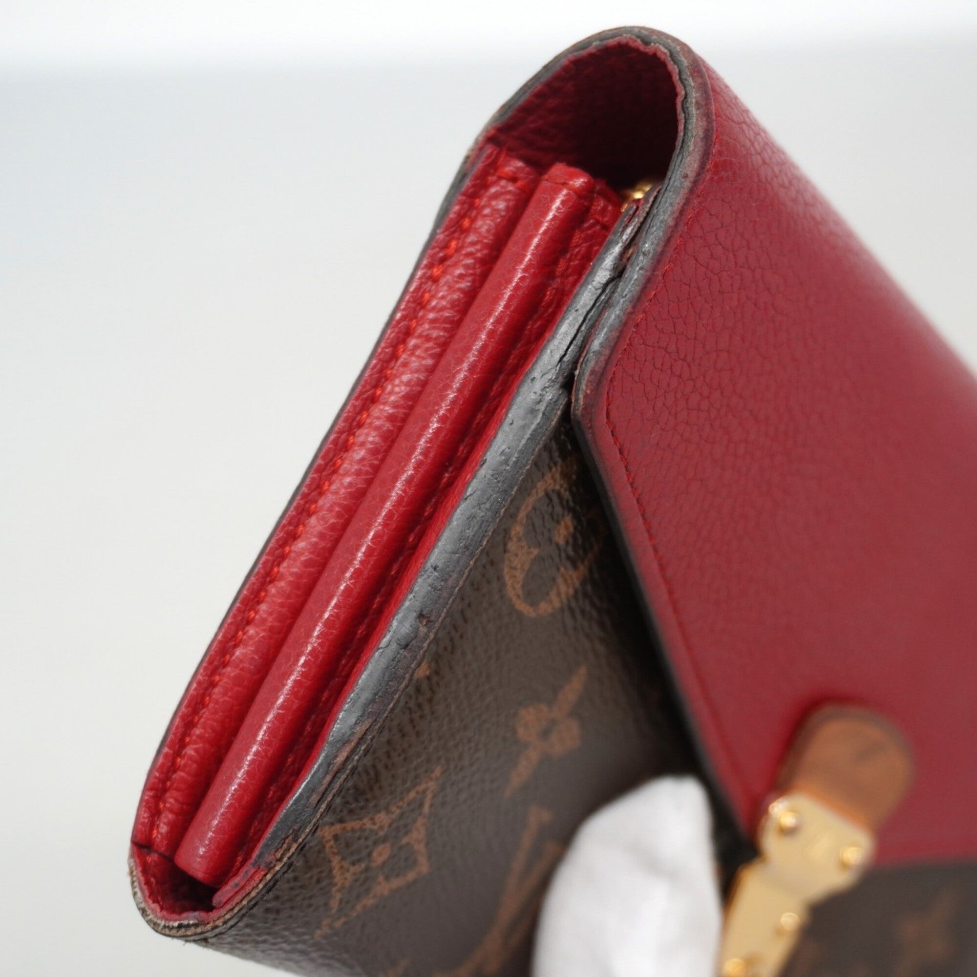 Louis Vuitton Cerise Long Wallet (Bi-Fold) (Pre-Owned)
