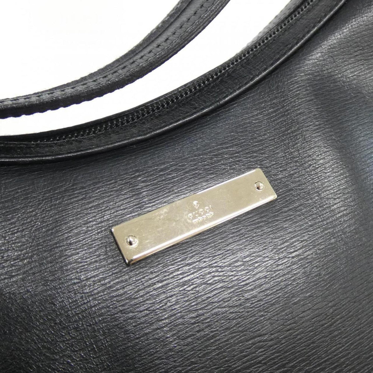 Gucci Black Leather Shoulder Bag (Pre-Owned)