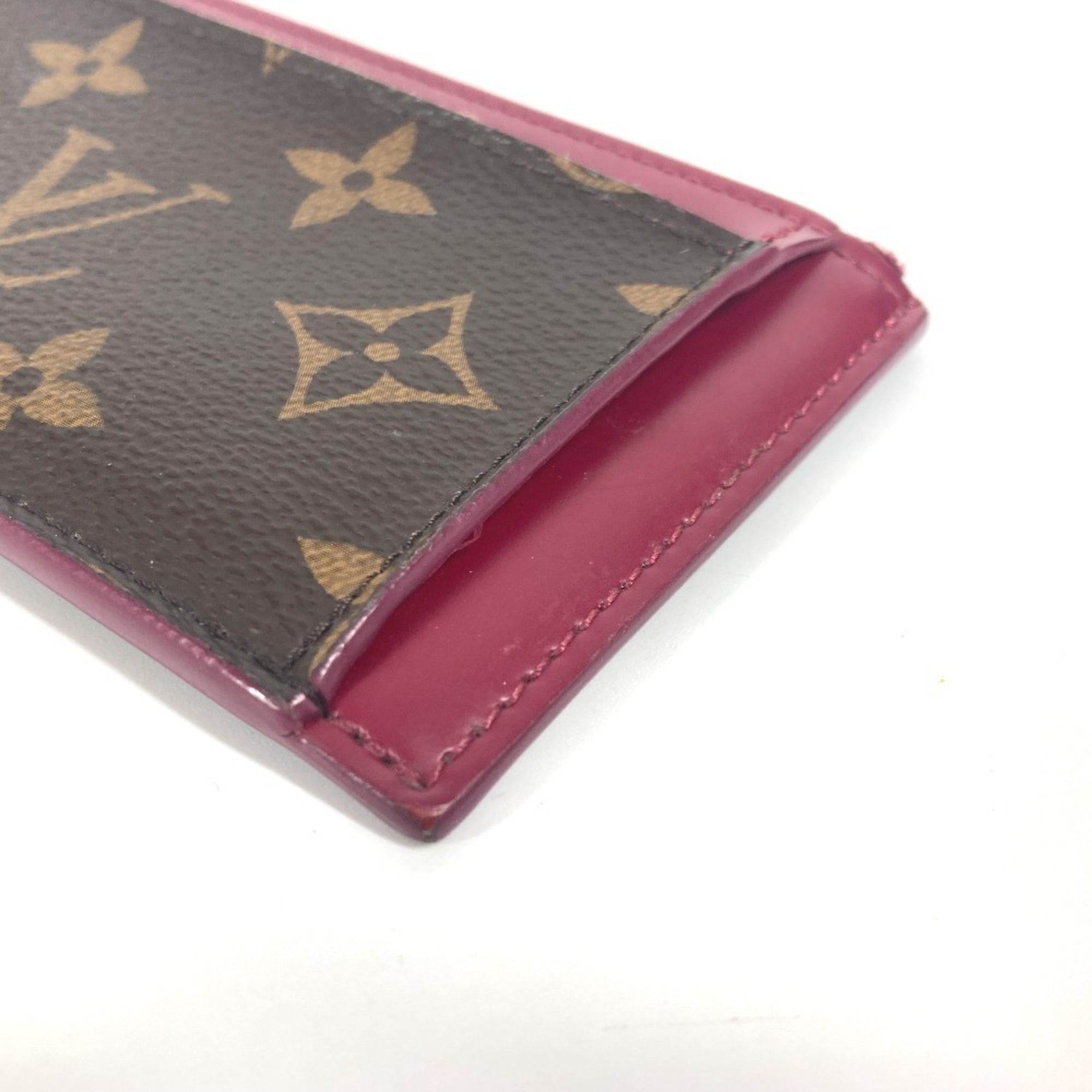 Louis Vuitton Monogram Brown Purple Monogram Coin Purse/Coin Case (Pre-Owned)