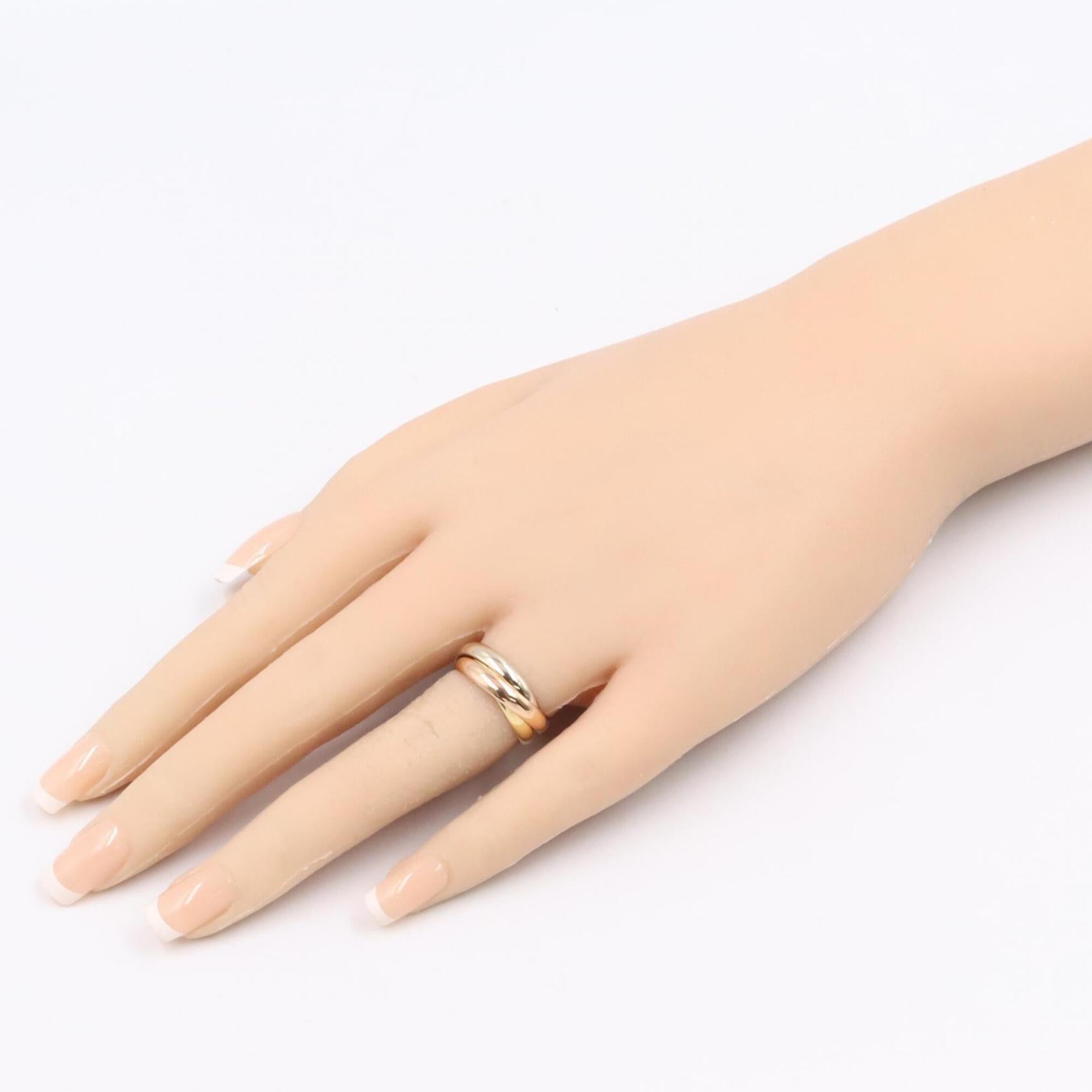 Cartier Gold Silver Yellow Gold (18K) Pink Gold (18K) White Gold (18K) Band Ring (Pre-Owned)