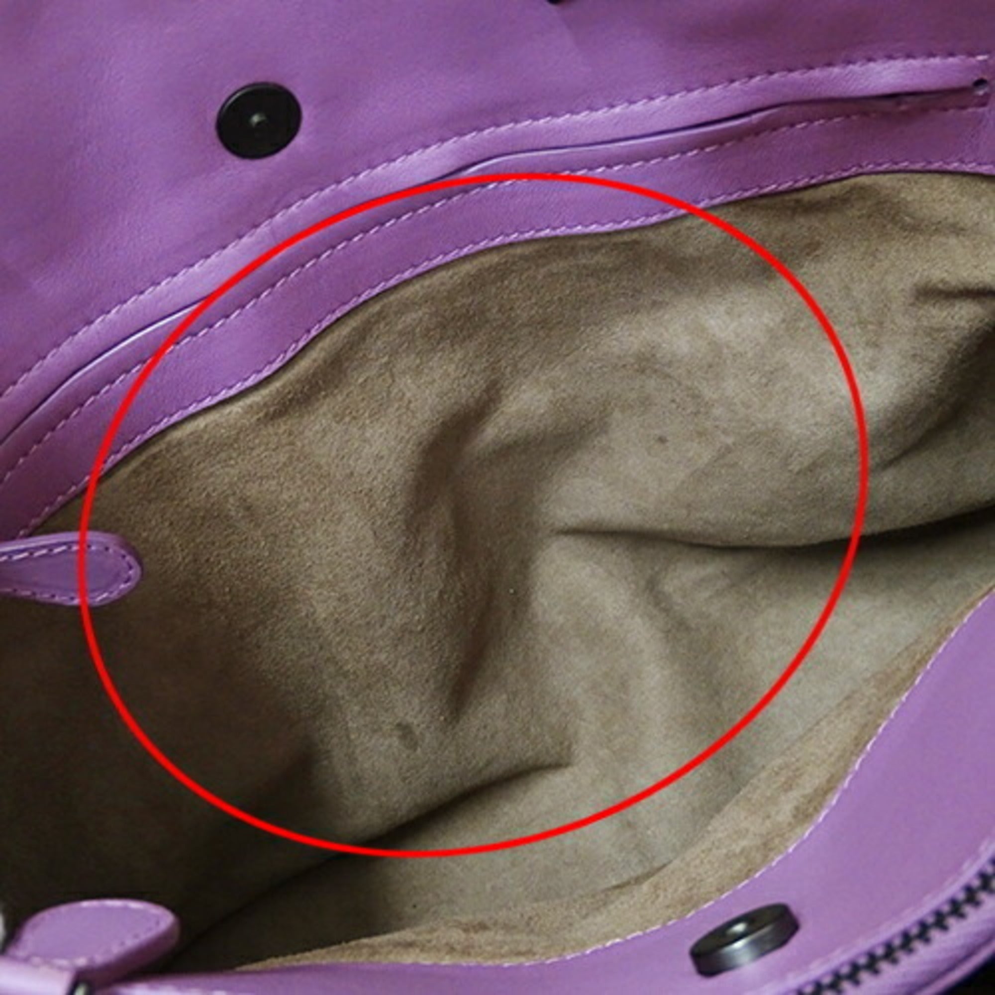 Bottega Veneta Pink Purple Leather Tote Bag (Pre-Owned)