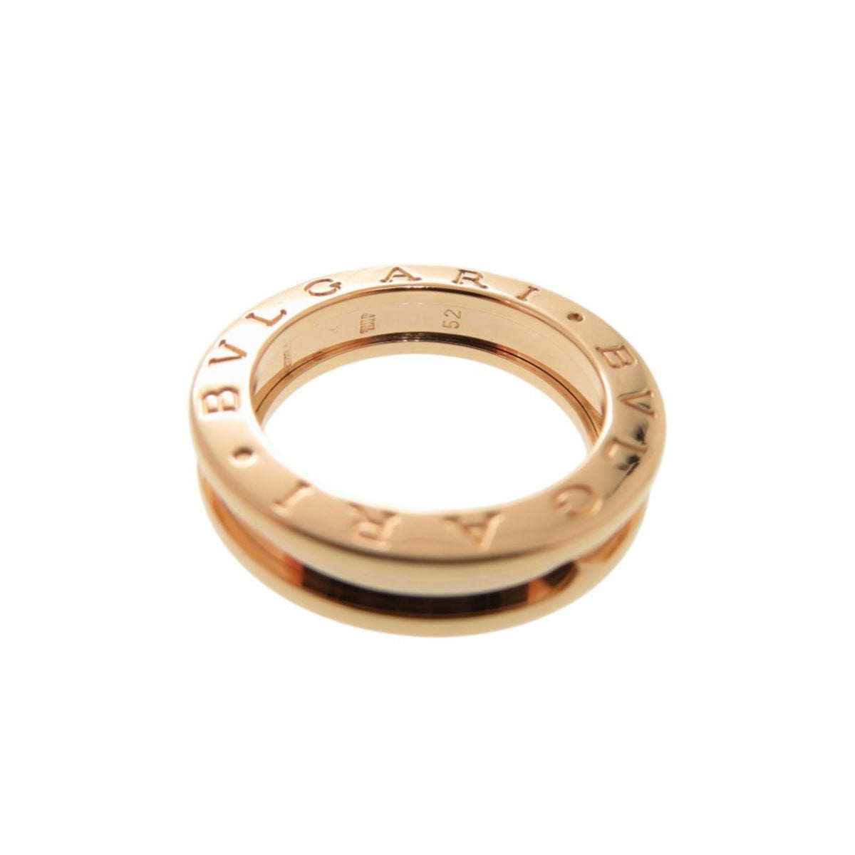 Bvlgari Pink Gold Pink Gold (18K) Band Ring (Pre-Owned)