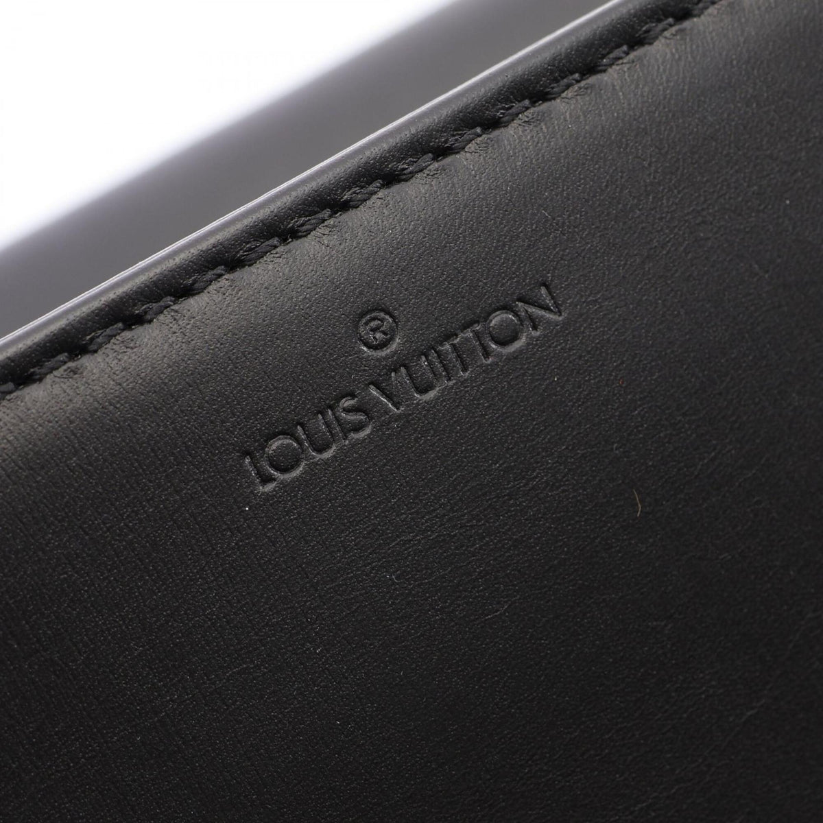 Louis Vuitton Black Epi Leather Clutch Bag Handbag (Pre-Owned)