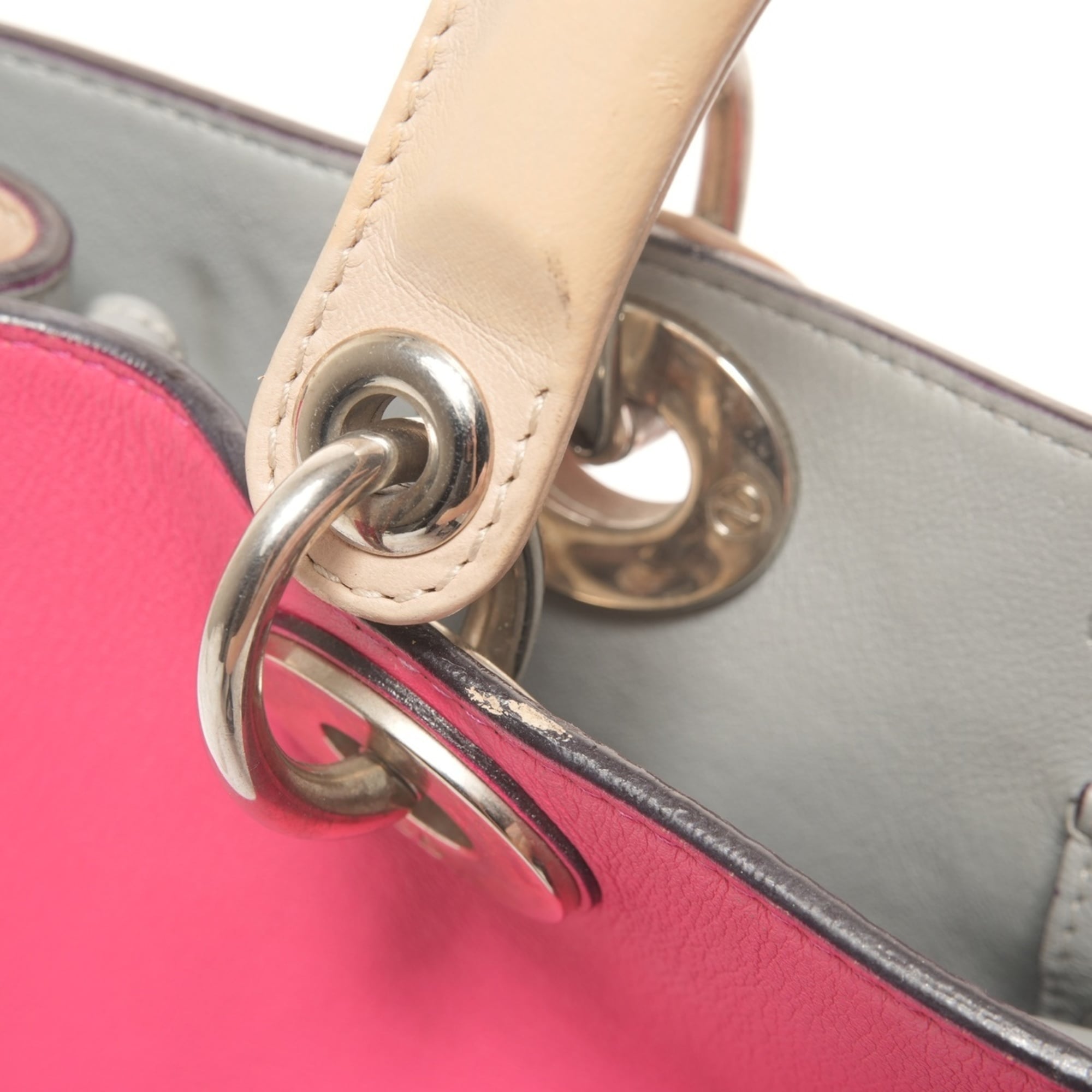 Christian Dior Pink Handbag (Pre-Owned)