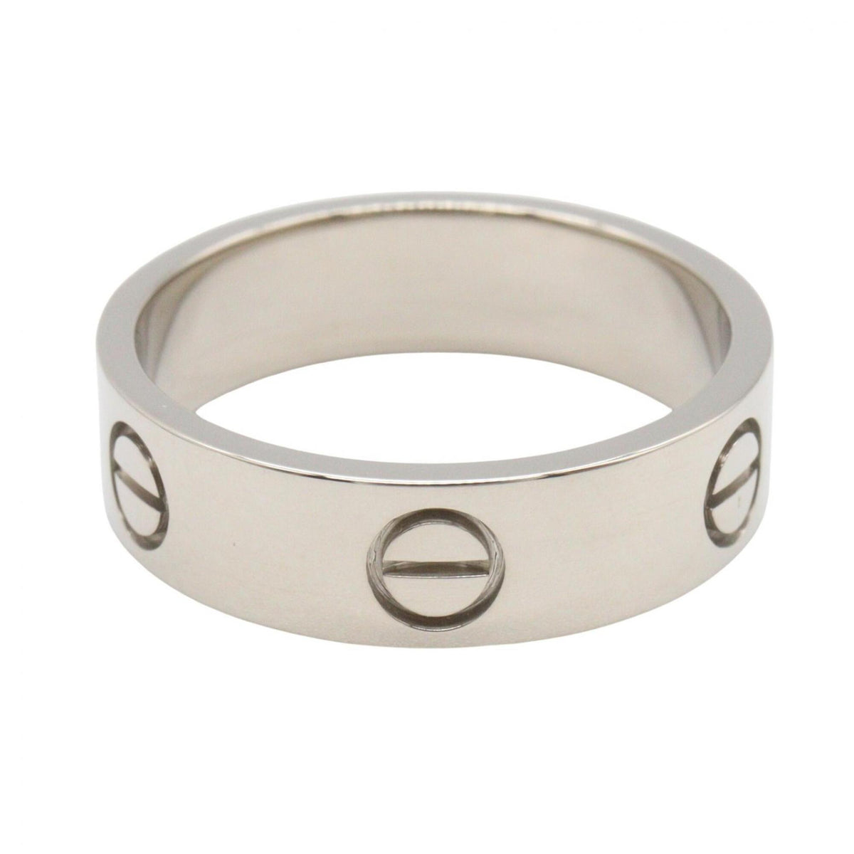 Cartier Silver White Gold (18K) Band Ring (Pre-Owned)