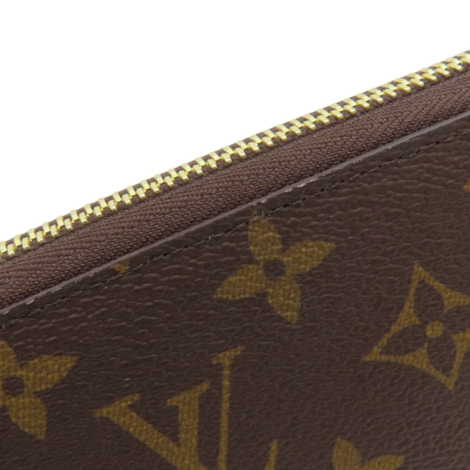 Louis Vuitton Gold Monogram Monogram Canvas Long Wallet (Bi-Fold) (Pre-Owned)