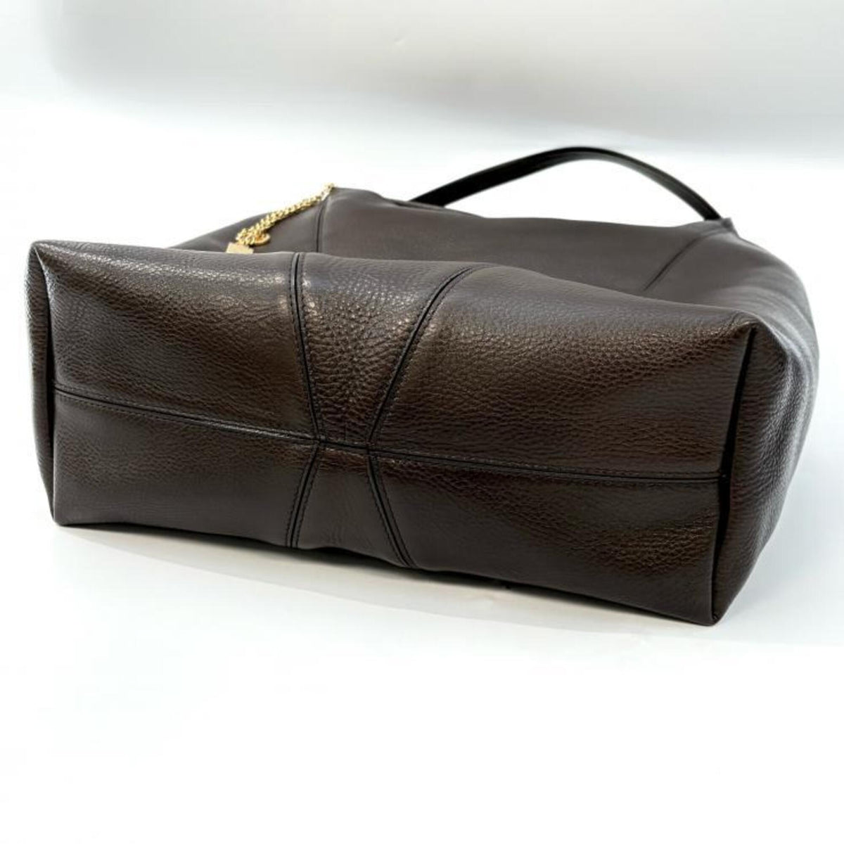 Chloé Brown Leather Tote Bag (Pre-Owned)