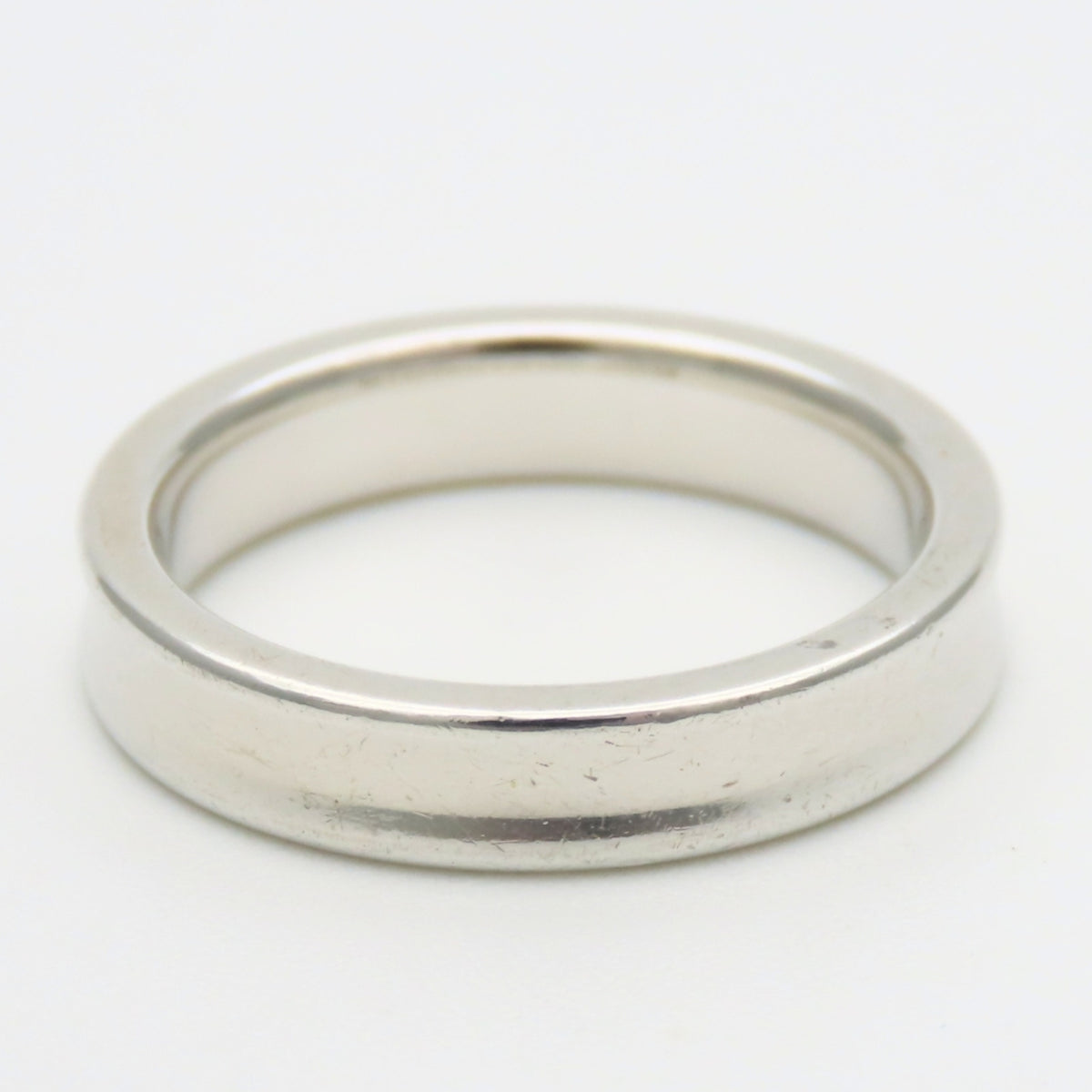 Tiffany Silver Silver 925 Band Ring (Pre-Owned)