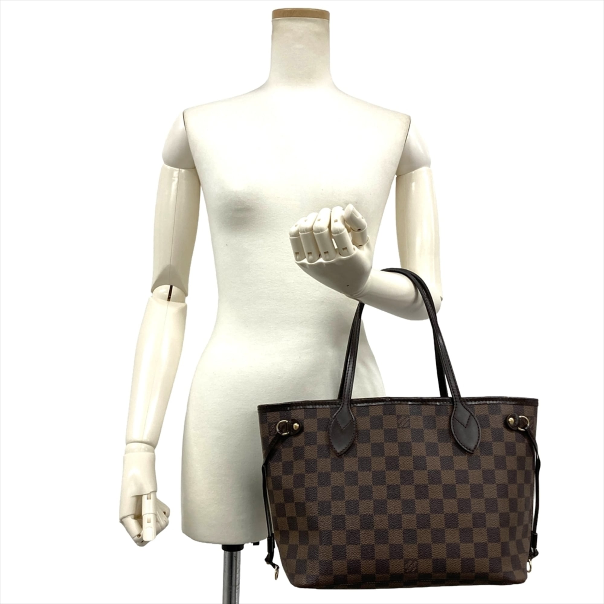 Louis Vuitton Brown Cerise Damier Canvas Ebene Galle Damier Canvas Tote Bag (Pre-Owned)