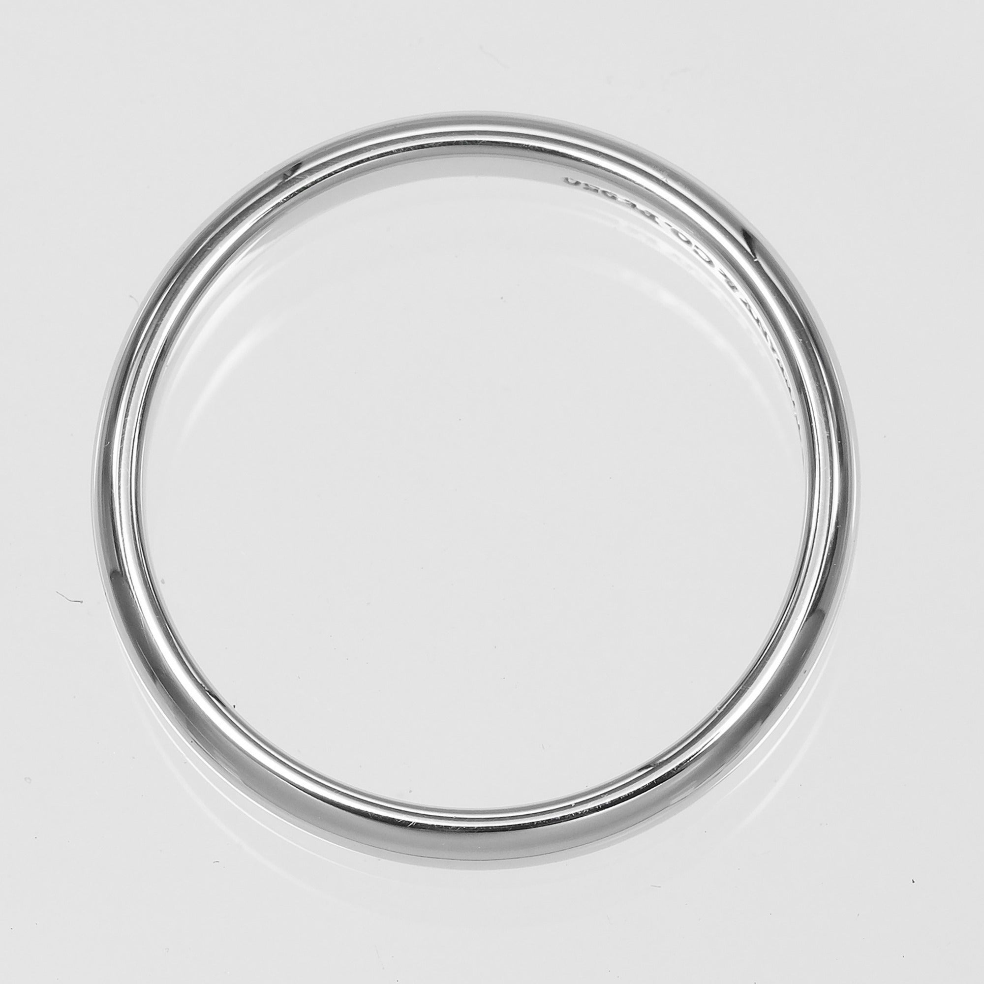 Tiffany Platinum 950 Band Ring (Pre-Owned)