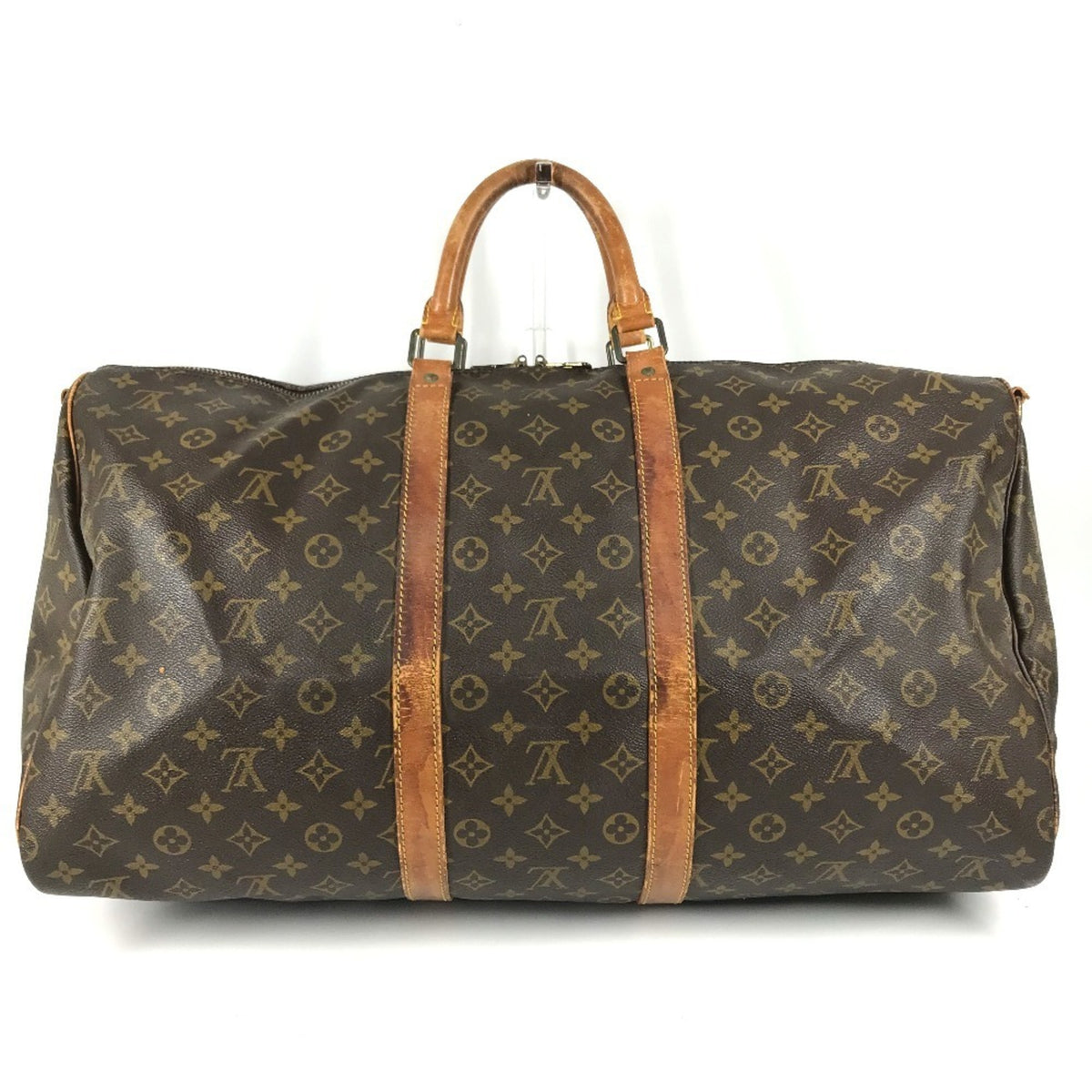 Louis Vuitton Brown Monogram Canvas Boston Bag Handbag (Pre-Owned)