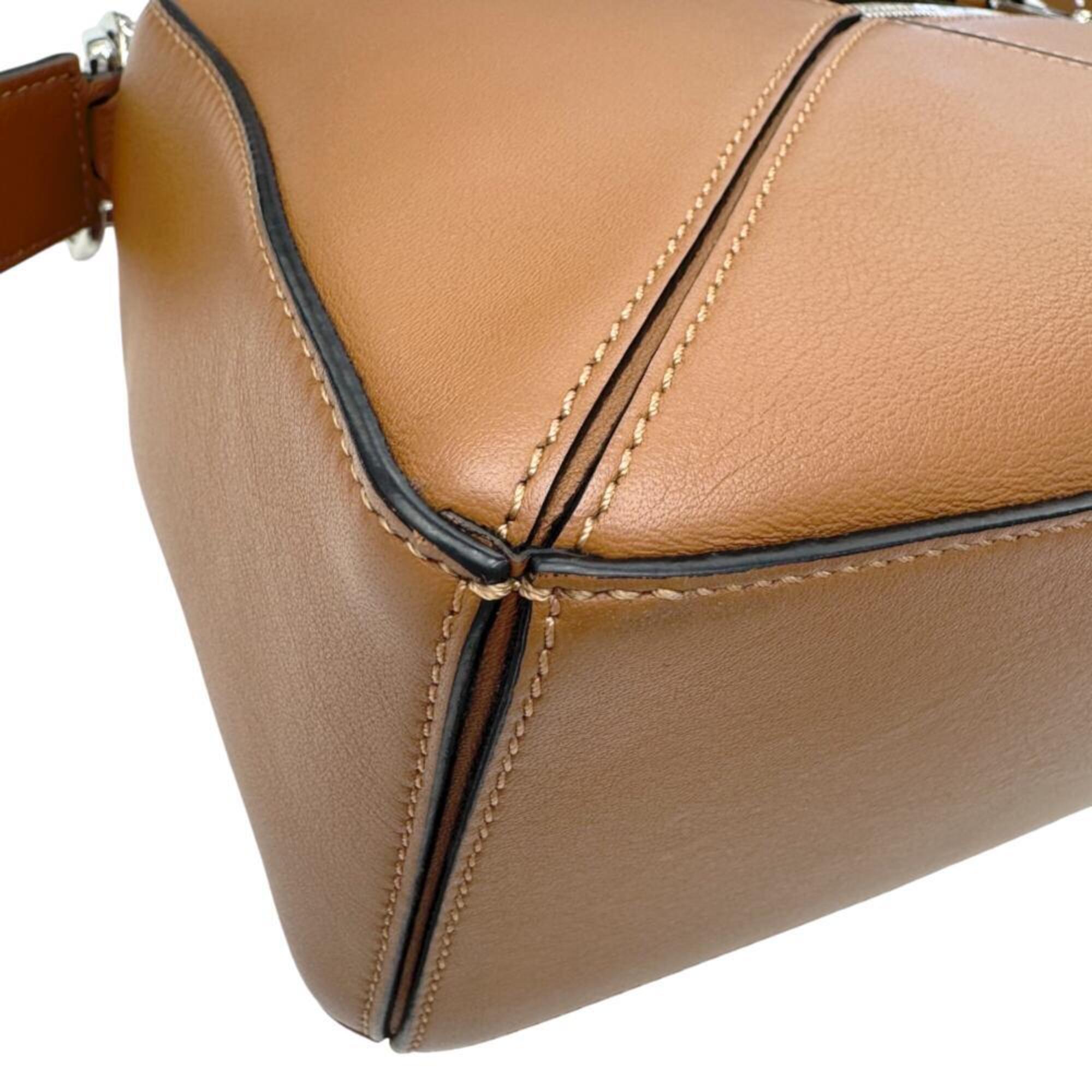 Loewe Brown Leather Shoulder Bag (Pre-Owned)
