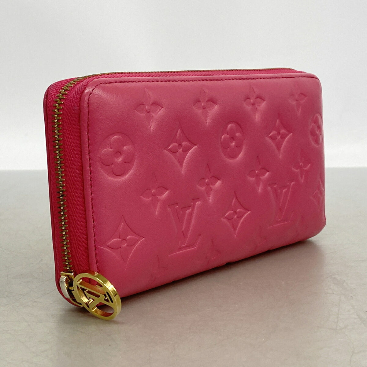 Louis Vuitton Pink Long Wallet (Bi-Fold) (Pre-Owned)