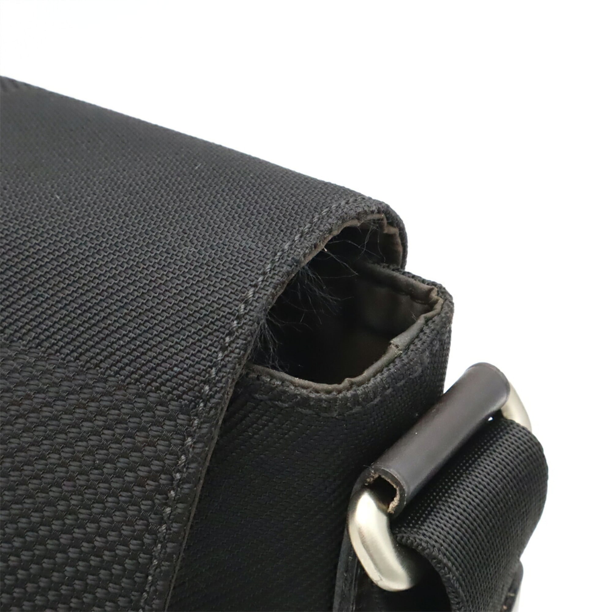 Louis Vuitton Black Noir White Damier Geant Handbag Shoulder Bag (Pre-Owned)
