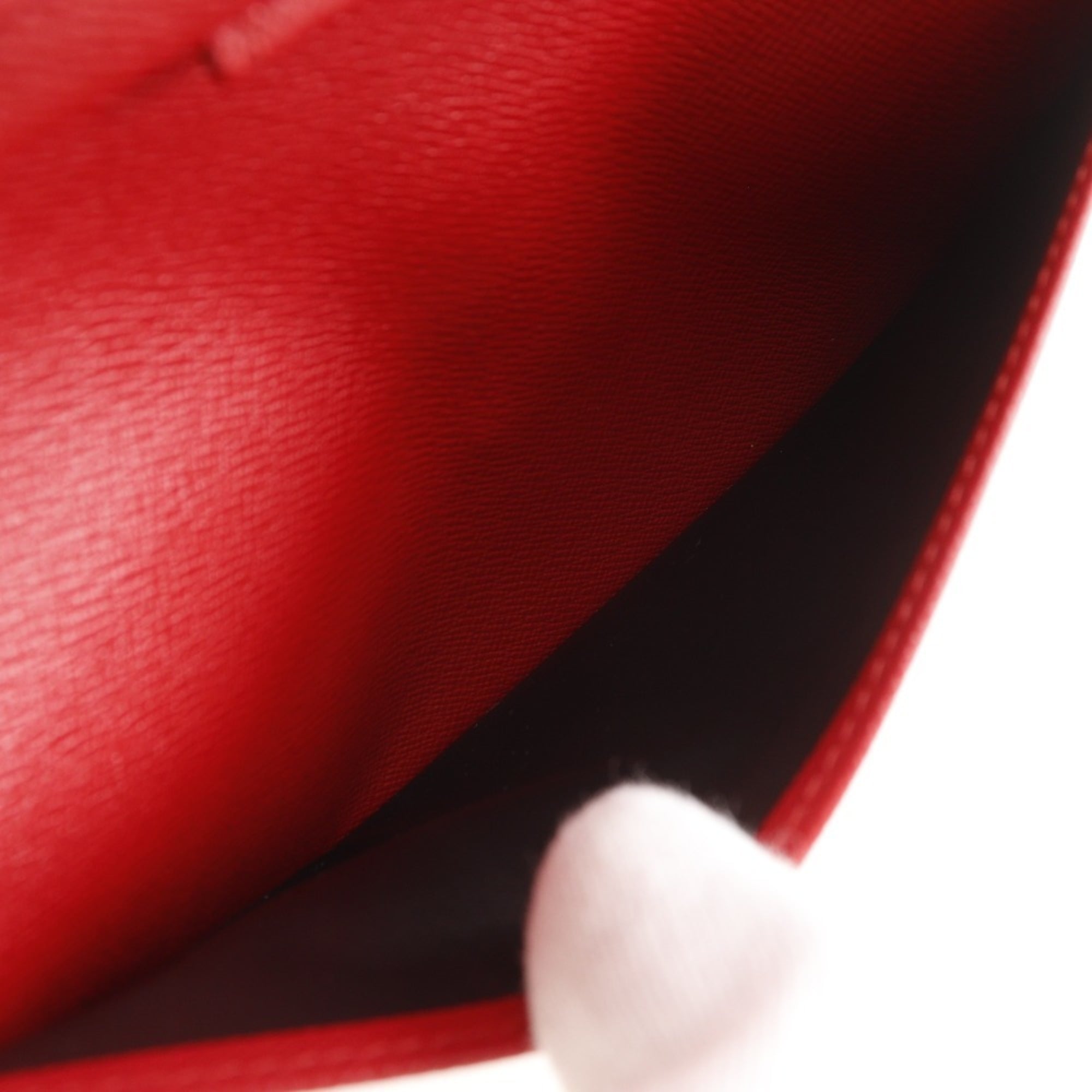 Louis Vuitton Epi Castilian Red Red Color Epi Leather Long Wallet (Bi-Fold) (Pre-Owned)