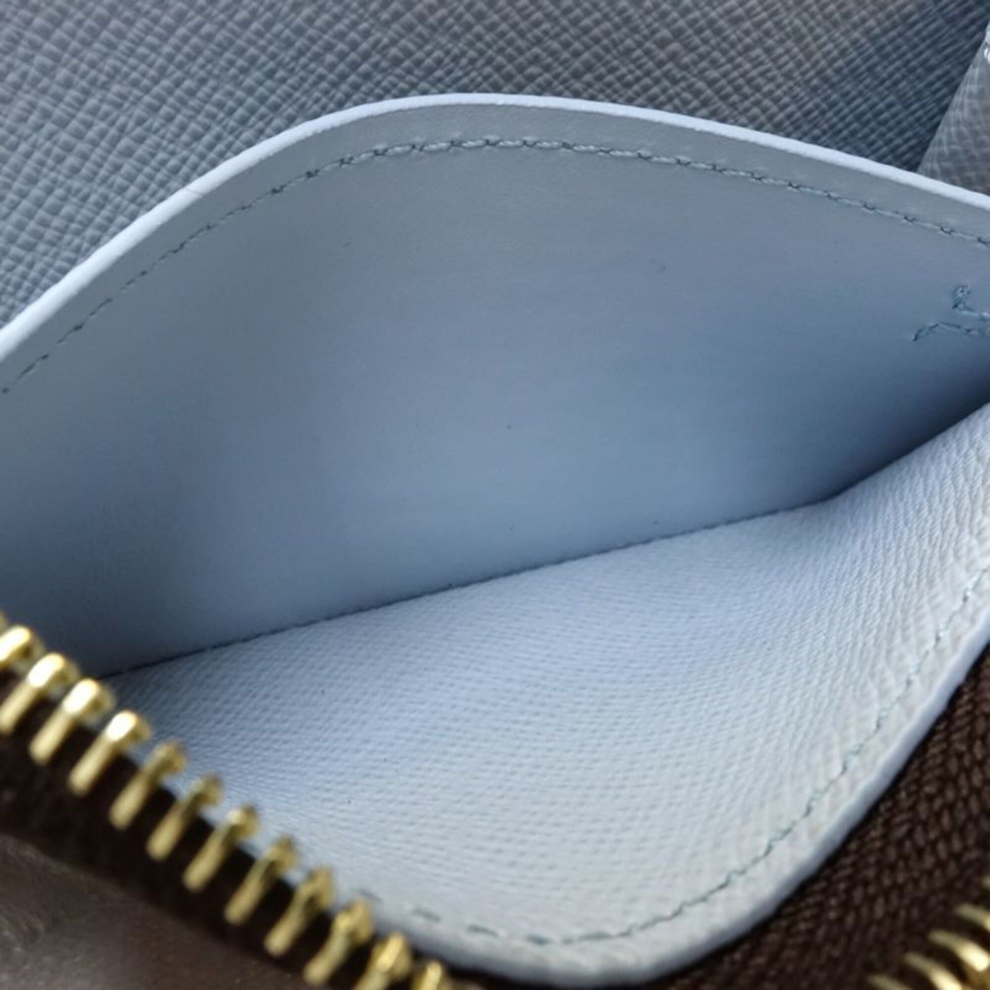 Louis Vuitton Brown Canvas Coin Purse/Coin Case (Pre-Owned)