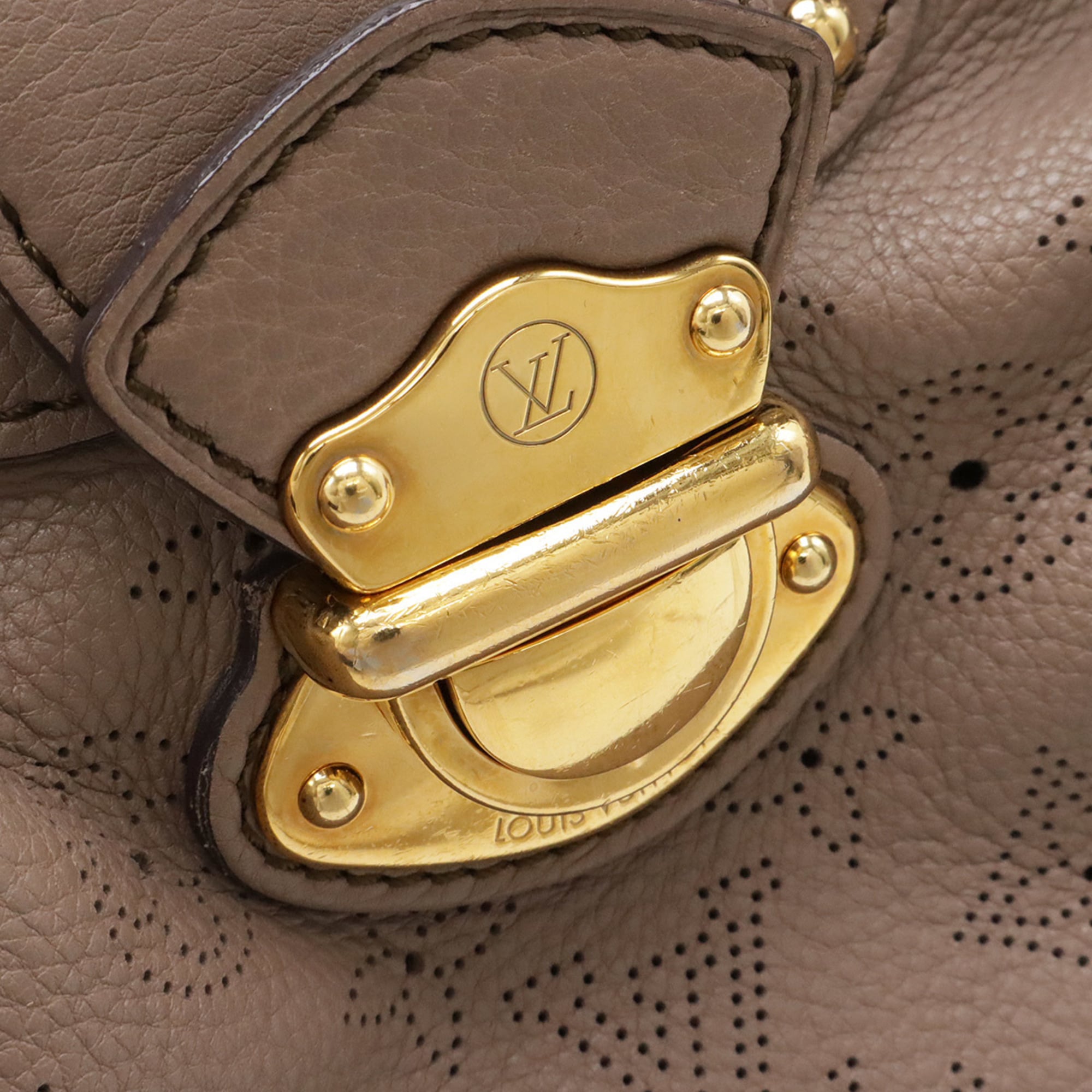 Louis Vuitton Poodle Mahina Leather Shoulder Bag (Pre-Owned)