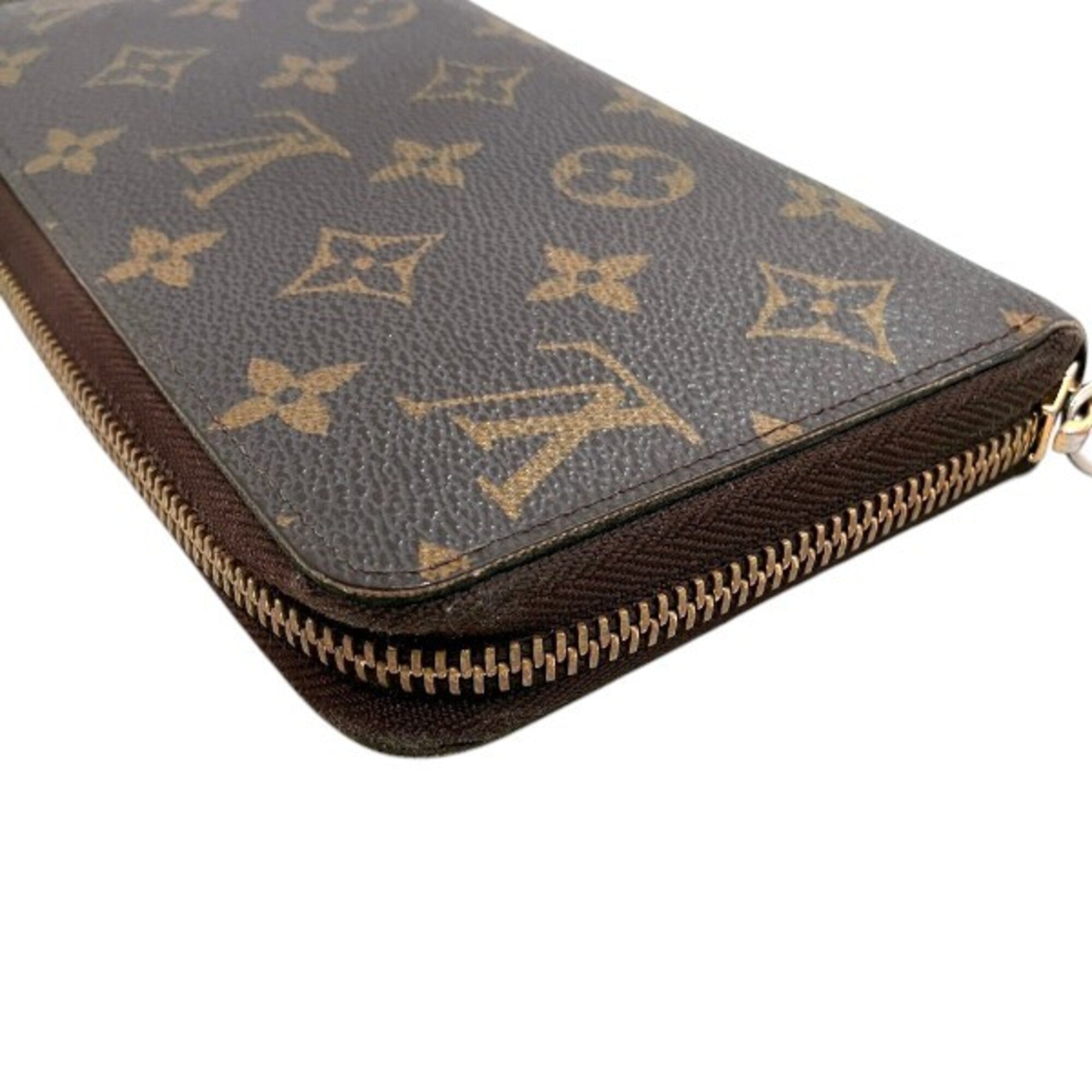 Louis Vuitton Brown Monogram Long Wallet (Bi-Fold) (Pre-Owned)