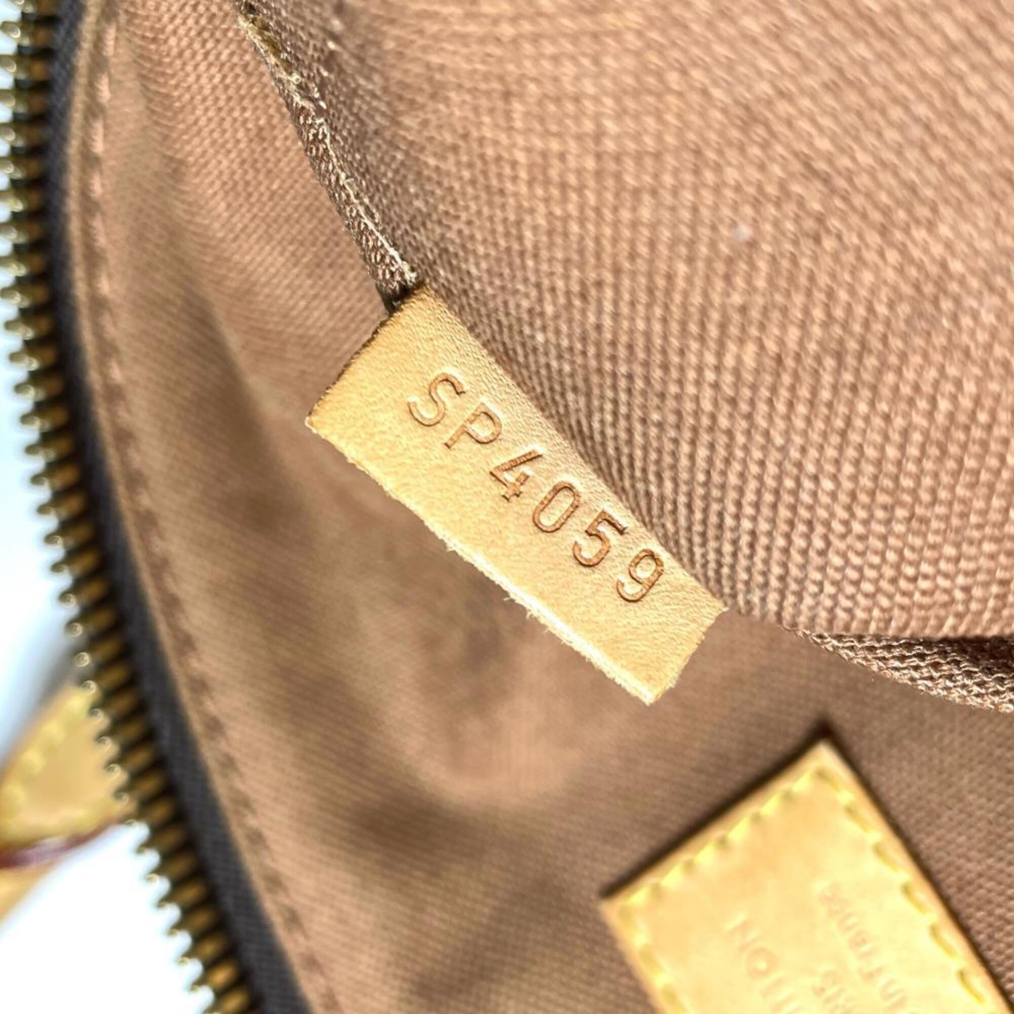 Louis Vuitton Brown Monogram Canvas Tote Bag (Pre-Owned)
