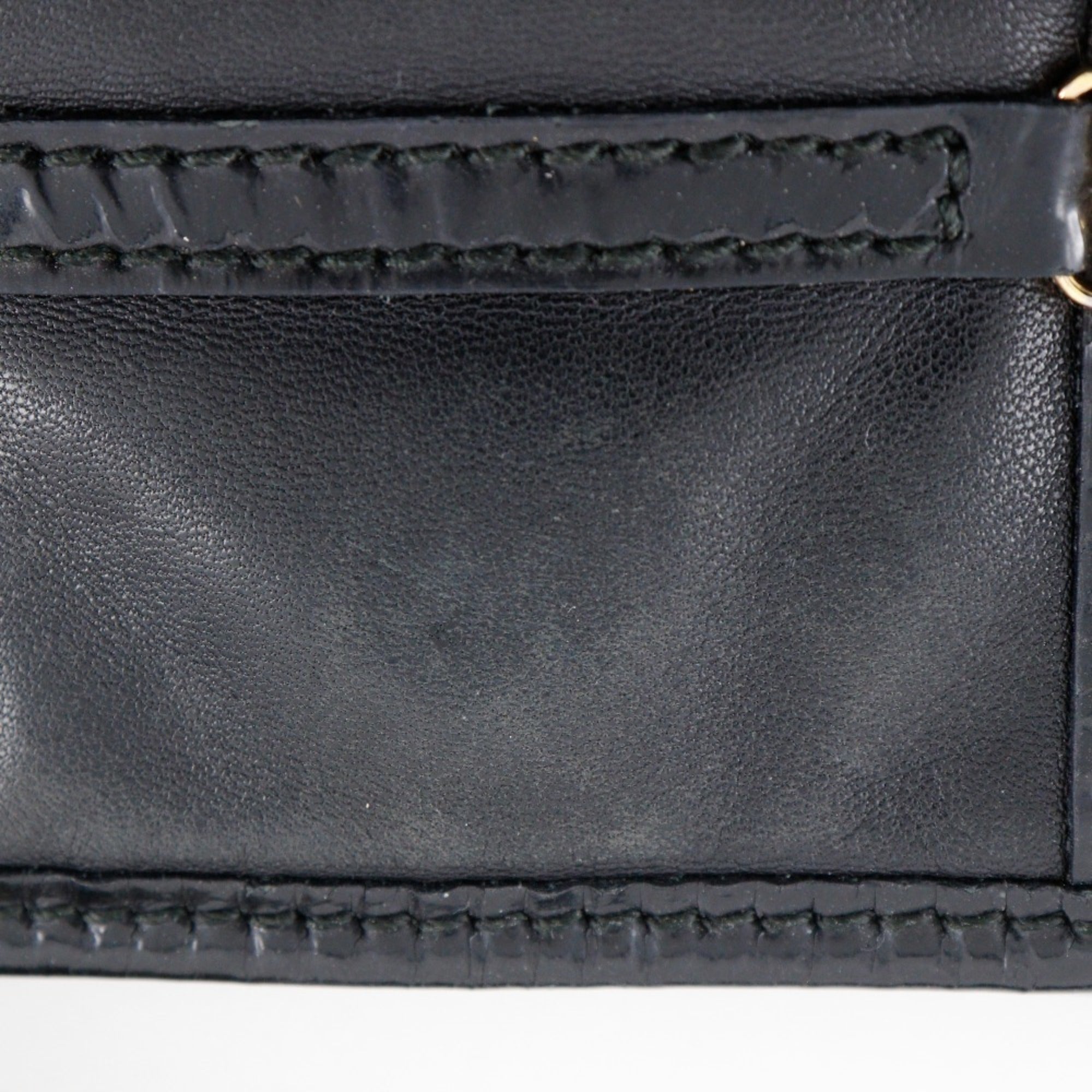 Salvatore Ferragamo Vara Black Leather Tote Bag (Pre-Owned)